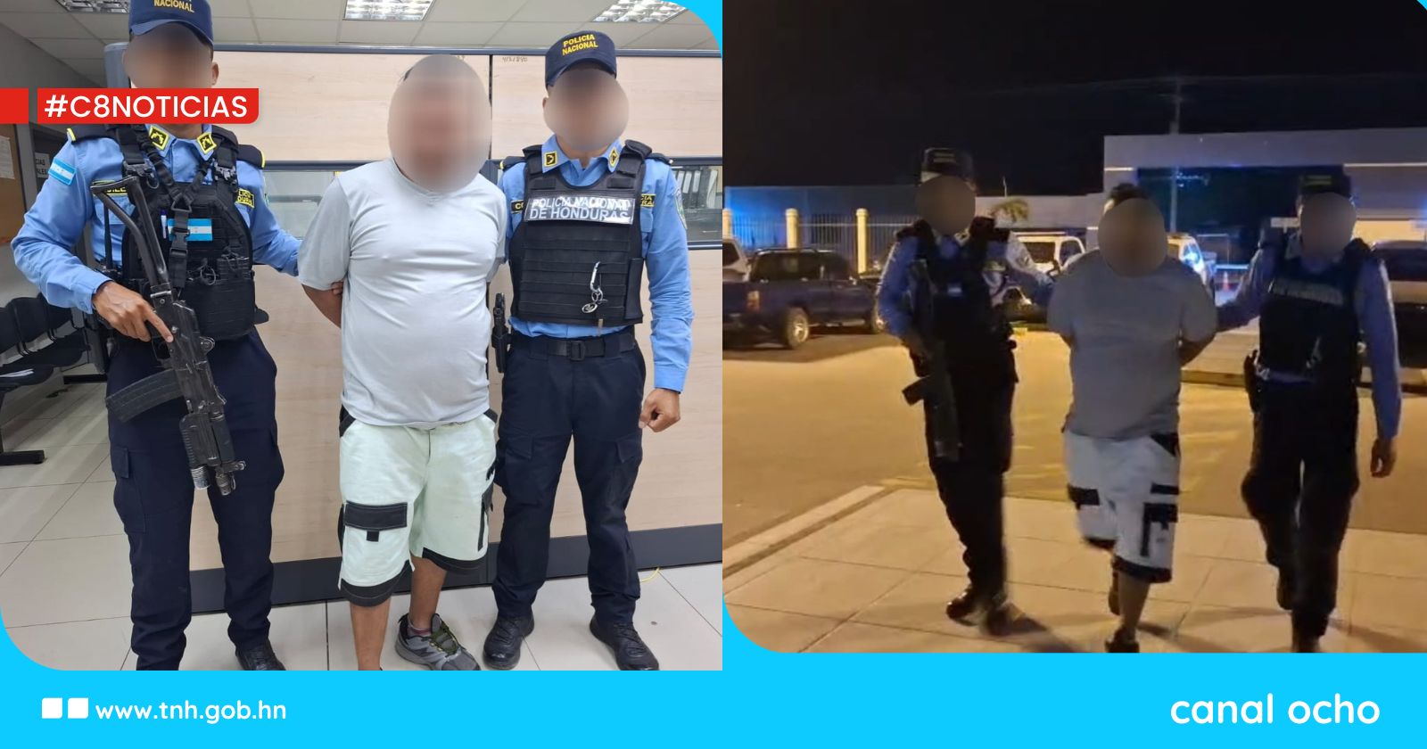 Policía Nacional captura a sospechoso de provocar un homicidio en Comayagua