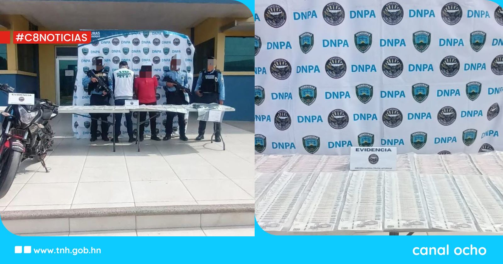 DNPA requiere a dos ciudadanos en posesión de dinero falso en Comayagua
