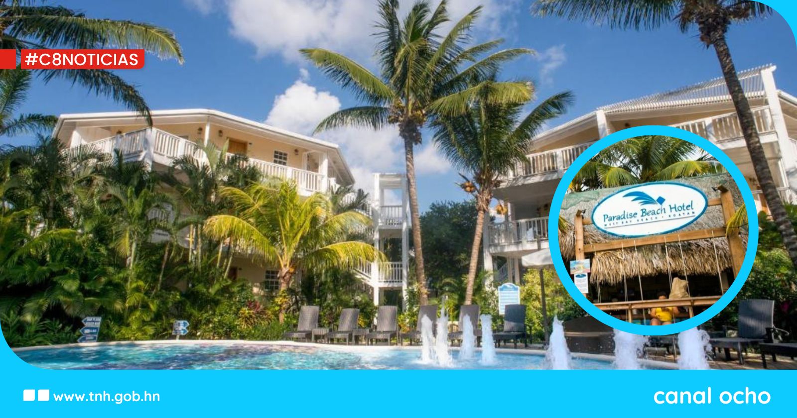 Hotel en Roatán entre el 1 % de los mejores hoteles según Tripadvisor