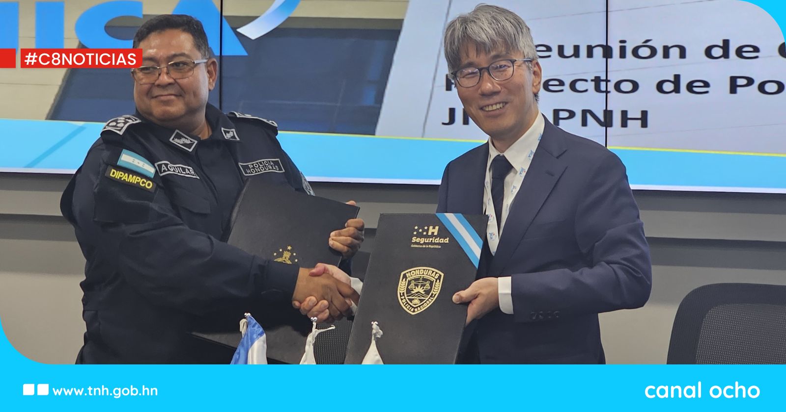 Policía Nacional y JICA refuerzan alianza para fortalecer la Policía Comunitaria en Honduras