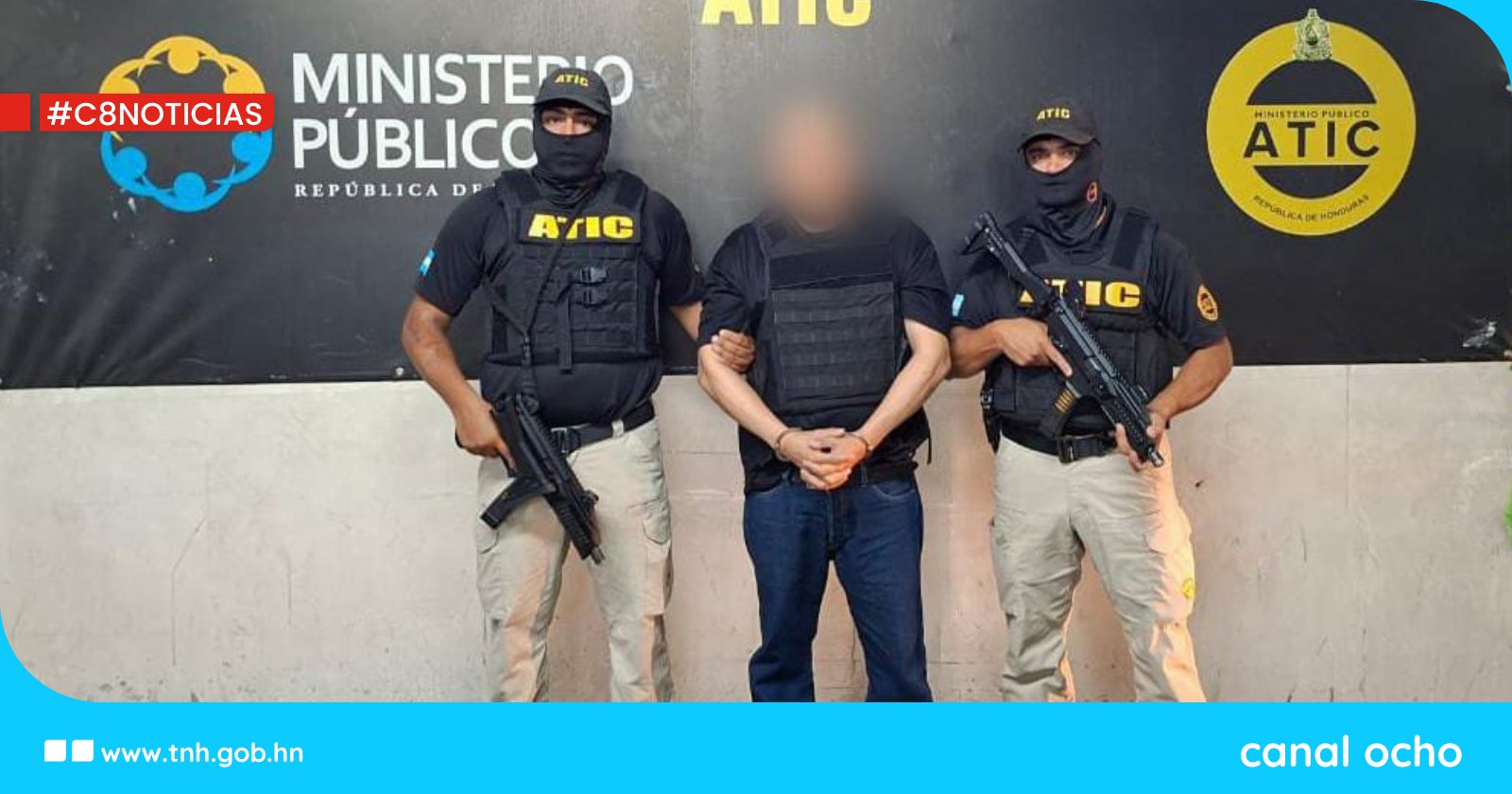 Cae líder transnacional de la MS-13, vinculado a la masacre de 28 personas en Choloma en 2004