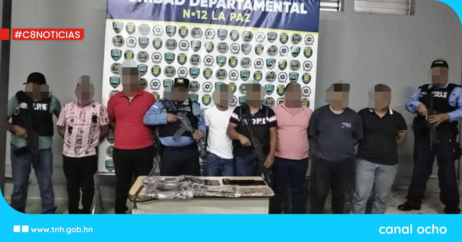 Desarticulan banda “Los Mindos” tras atentado y robo de vehículo en La Paz