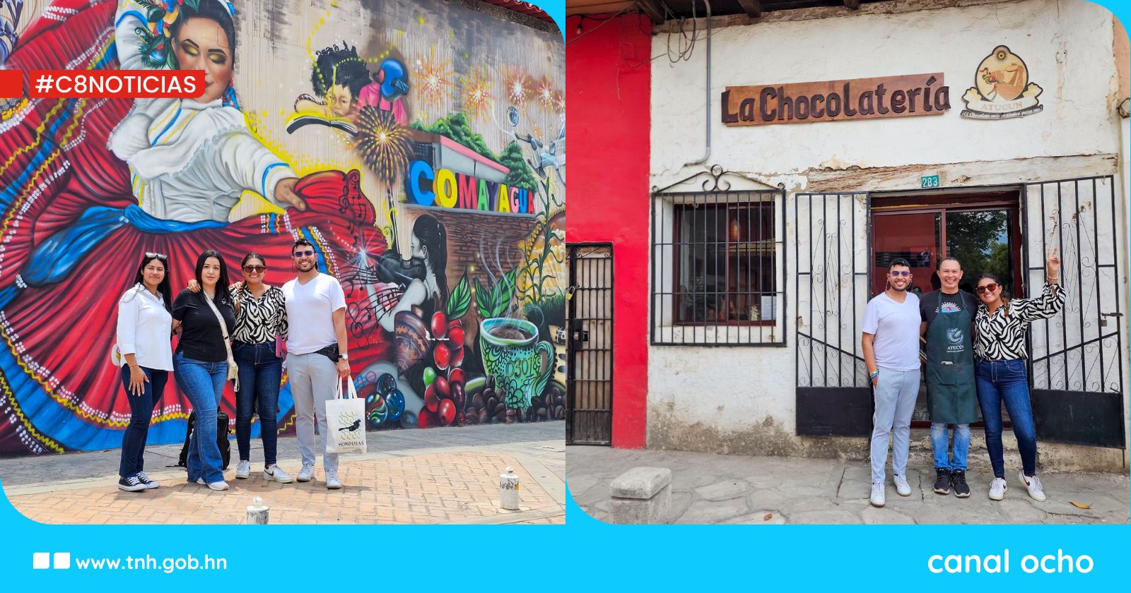 Delegación colombiana de Turismo finaliza su recorrido por Honduras en Comayagua