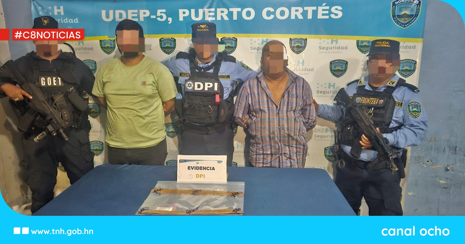 Capturan a transportistas guatemaltecos en frontera de Omoa por presentar falsos documentos