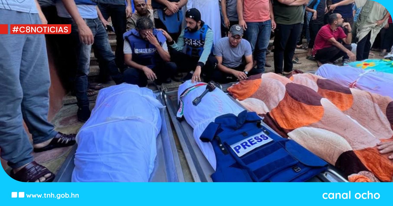 Masacre en Gaza: Israel asesina a cinco periodistas y cerca de 100 civiles en una noche