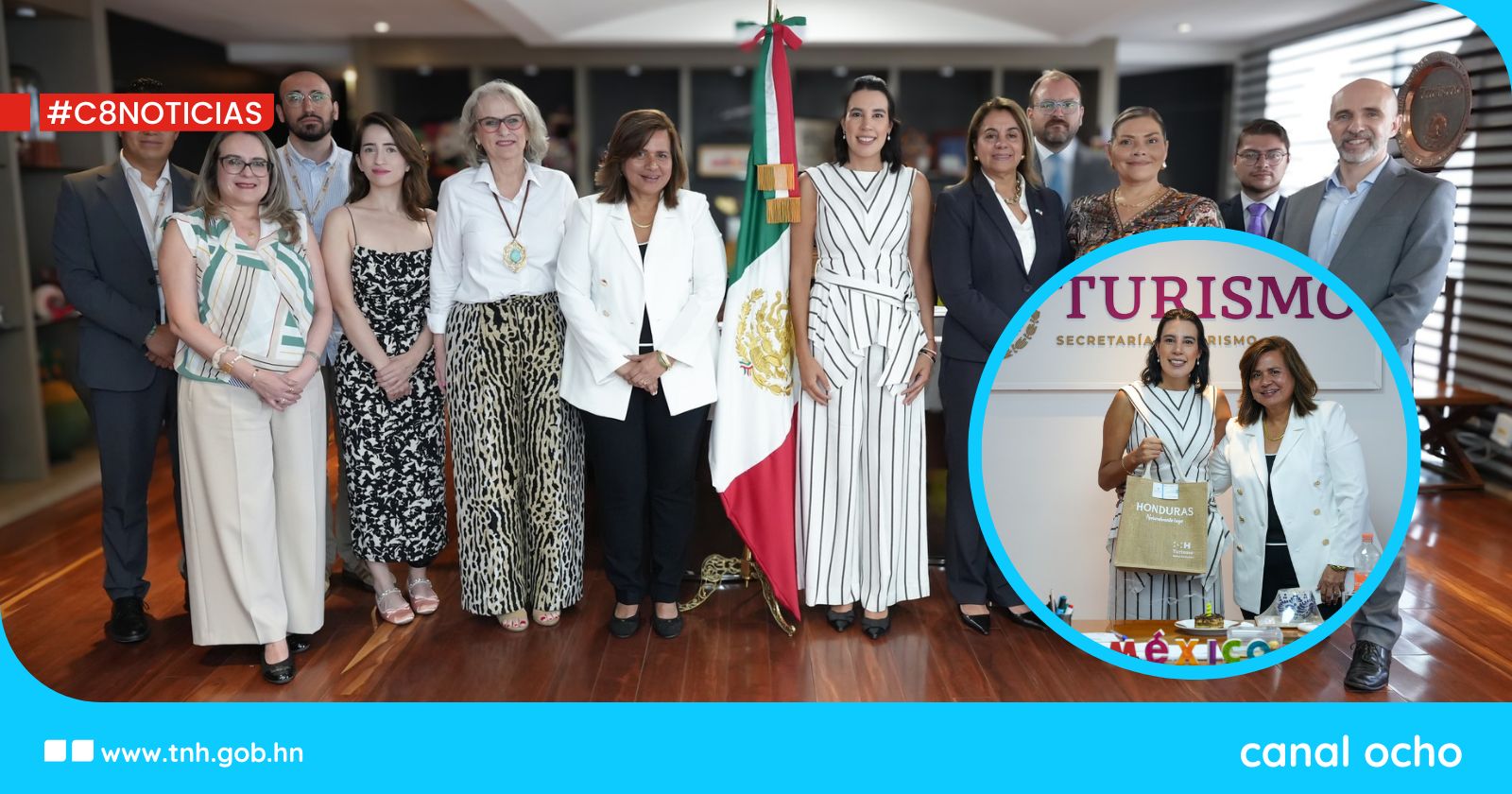 Honduras y México buscan fortalecer conectividad aérea y cooperación turística