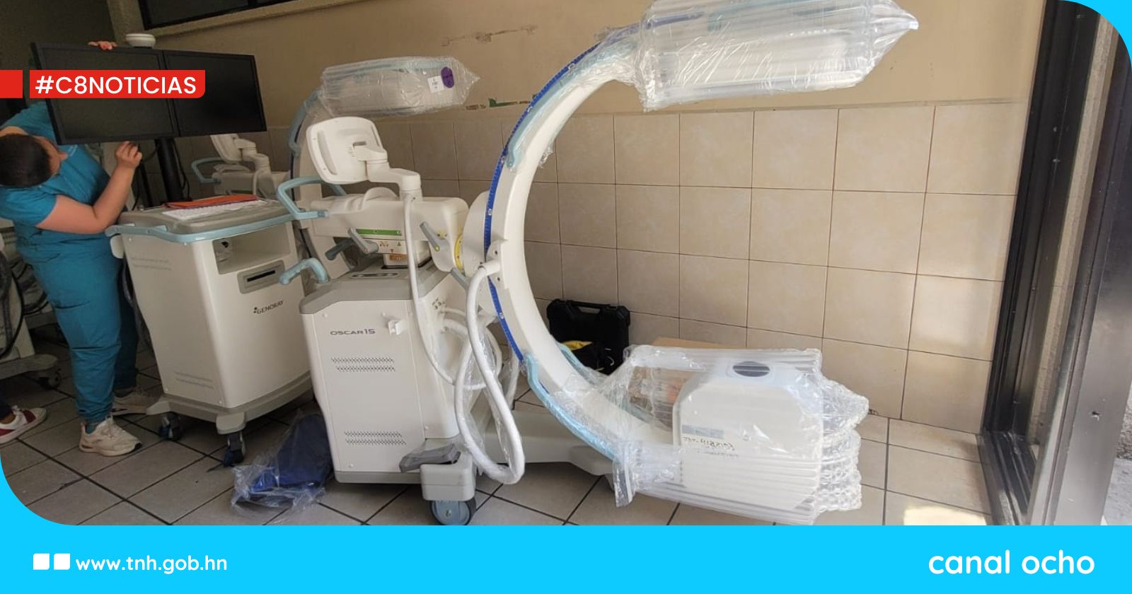 Hospital de Especialidades del IHSS fortalece su capacidad quirúrgica con nuevos Arcos en “C”
