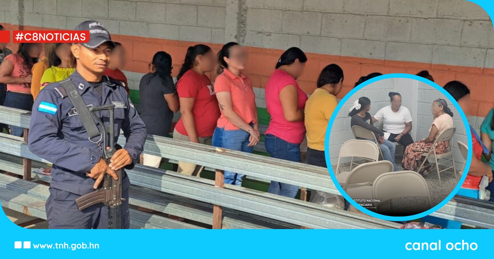 Cancelan visitas en todos los centros penitenciarios del país para este fin de semana