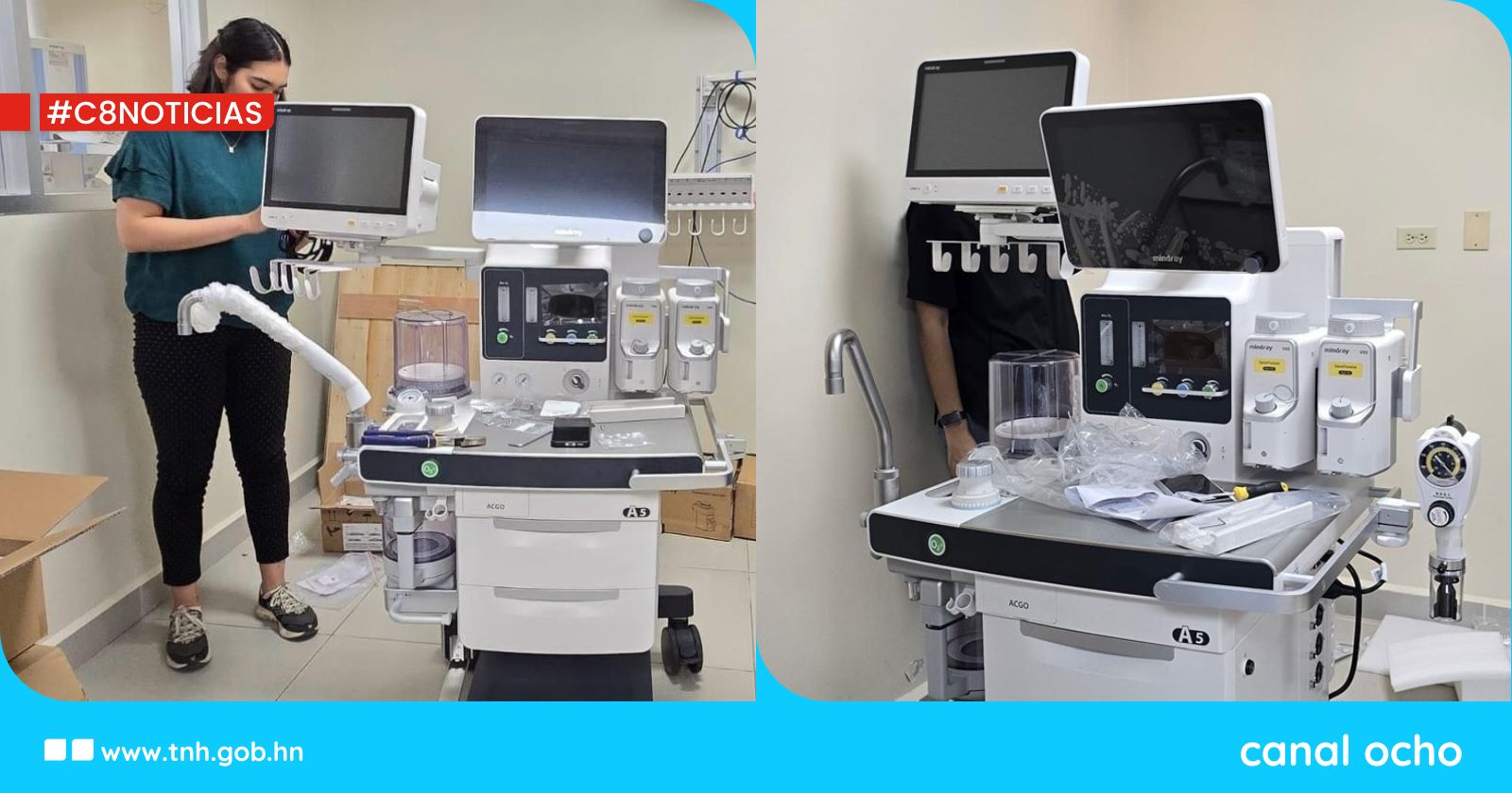 IHSS en el Hospital Regional del Norte recibe nuevo equipo médico