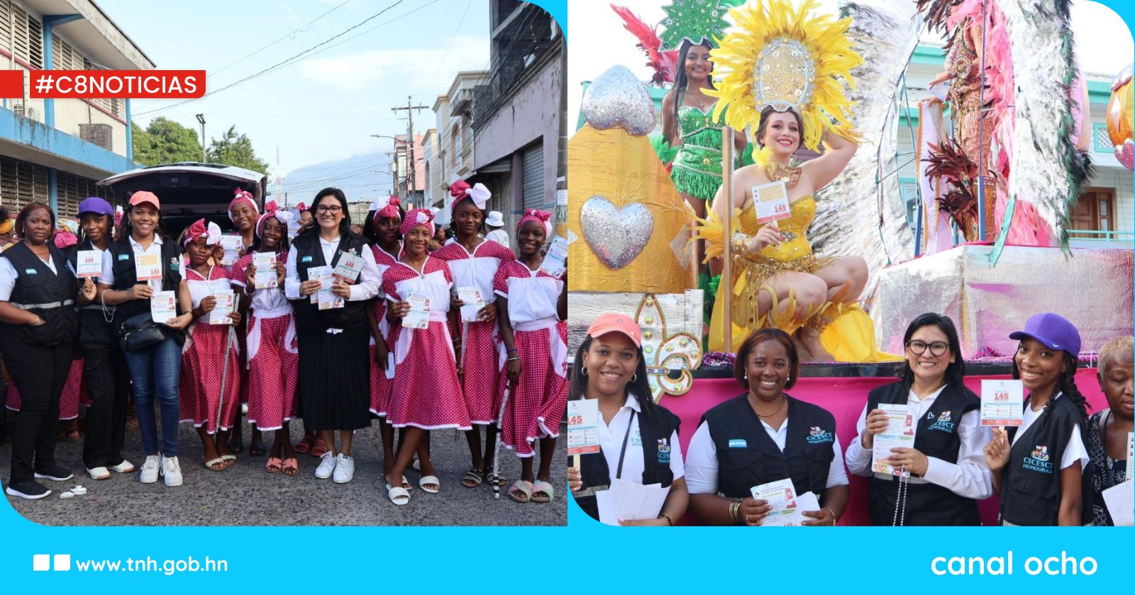 CICESCT participa en el Carnaval de La Amistad impulsando el “Turismo Seguro, Libre de Trata de Personas”