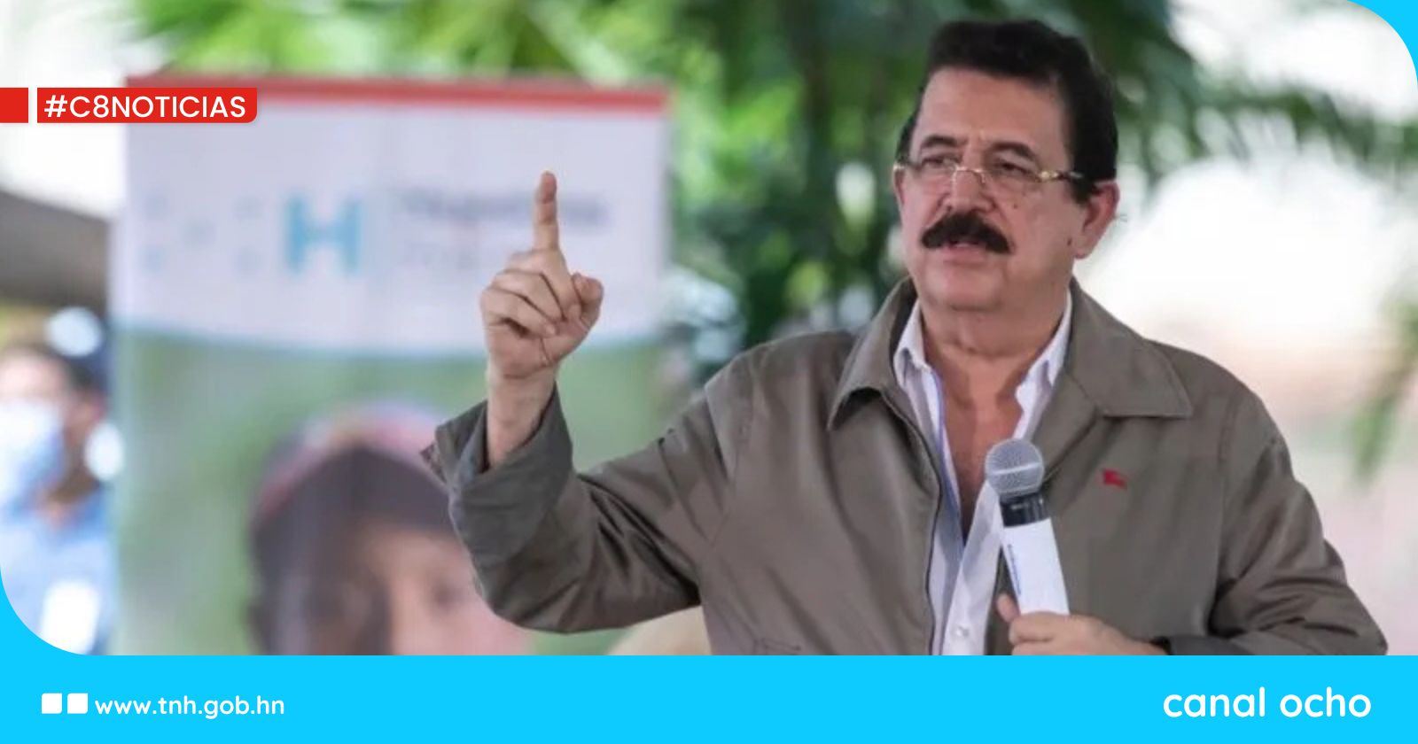 Expresidente Zelaya explica que quienes deben de temer a Dios son los que hacen el mal