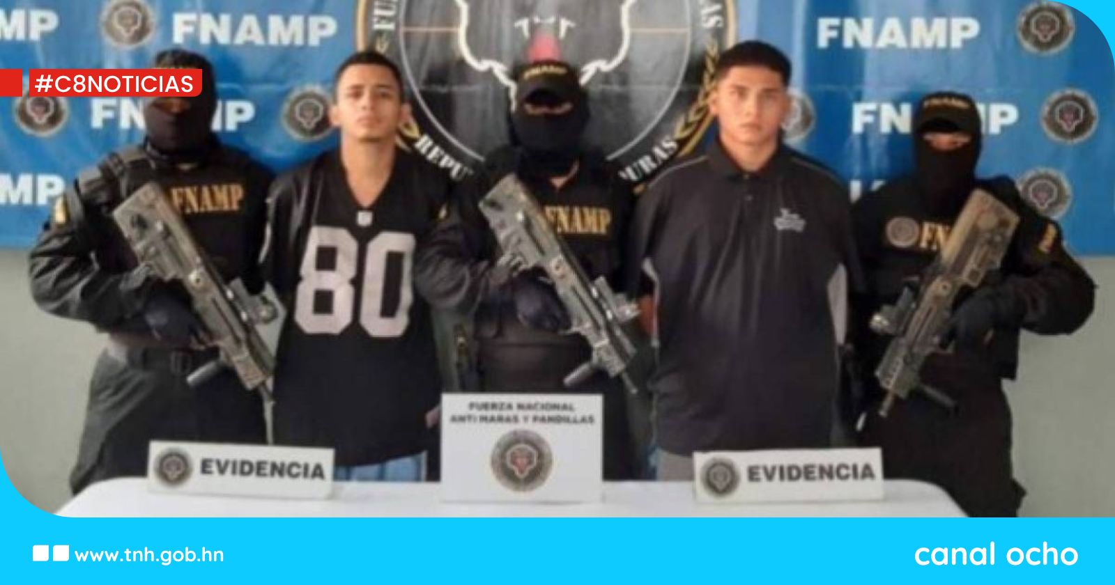 Miembros de maras y pandillas condenados por extorsión en la zona norte del país