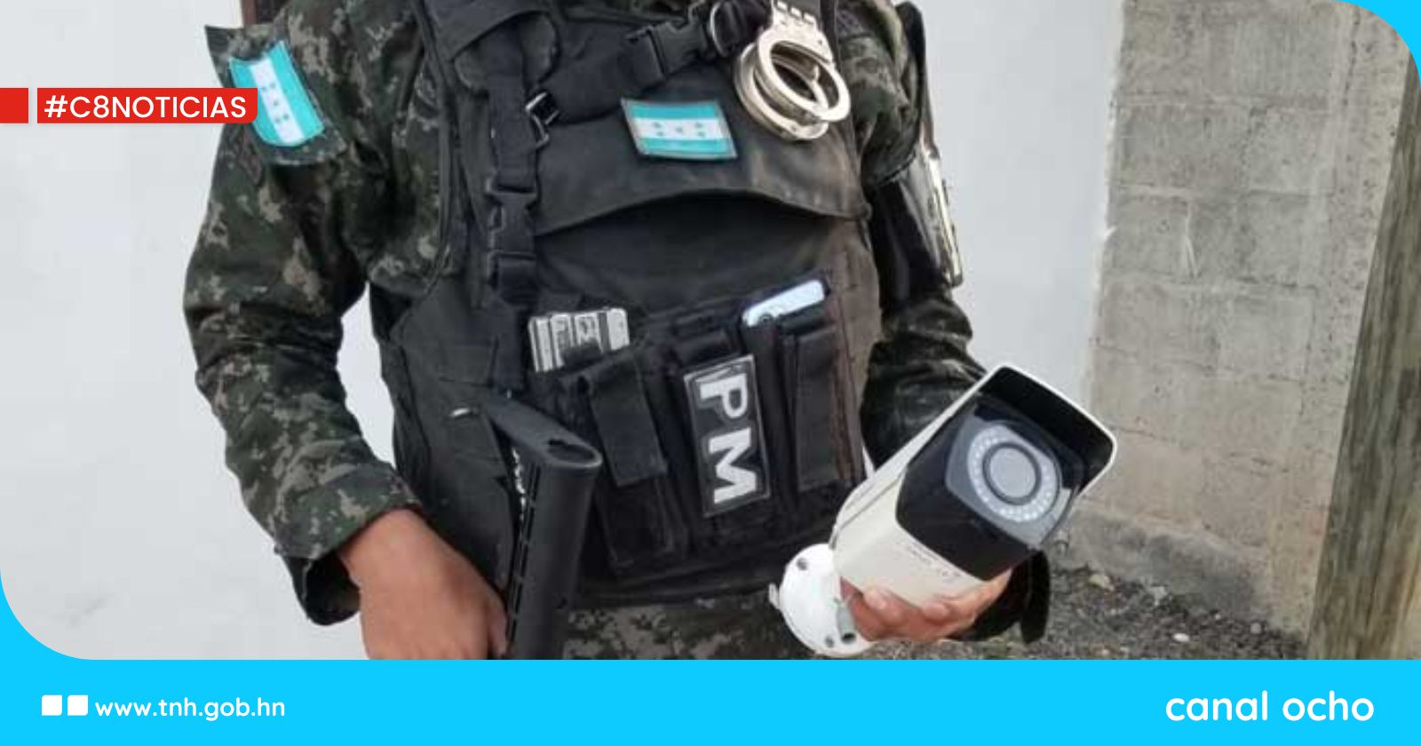 FF. AA. desmantelan red de vigilancia de la pandilla 18 en Chamelecón