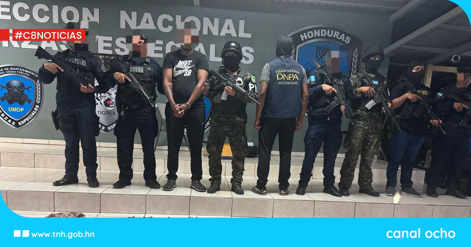 Fuerzas Armadas capturan a ciudadano armado con arsenal y drogas en Brus Laguna