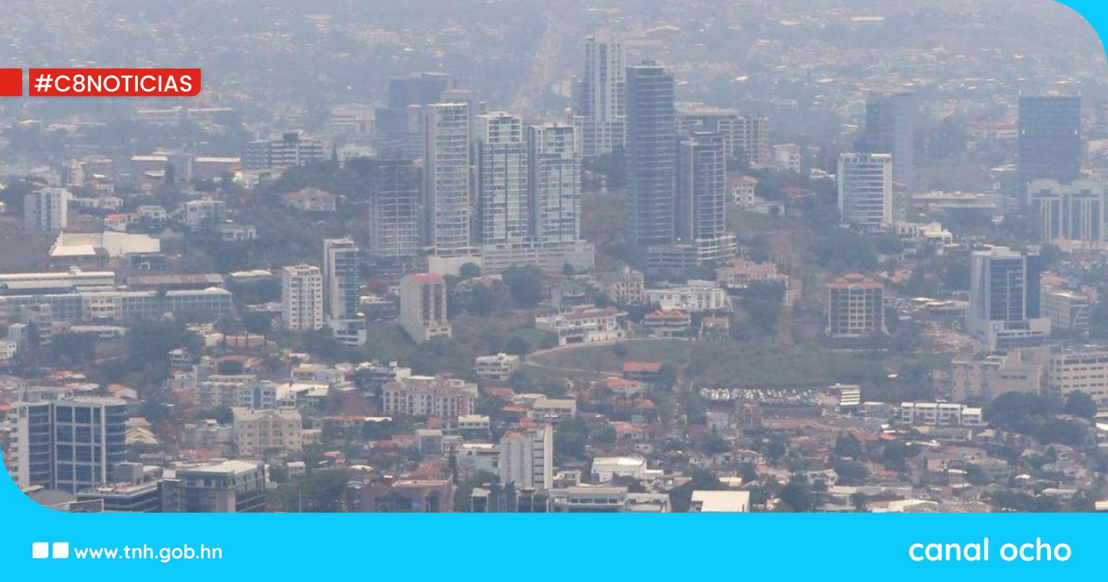 ICF: Tegucigalpa enfrentaría este lunes uno de los peores días por contaminación del aire