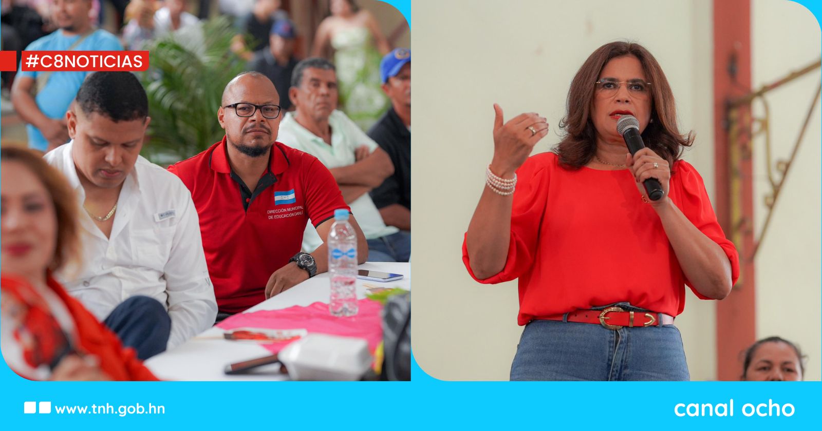 Rixi Moncada dialoga con sectores productivos de El Paraíso en conversatorio realizado en Danlí