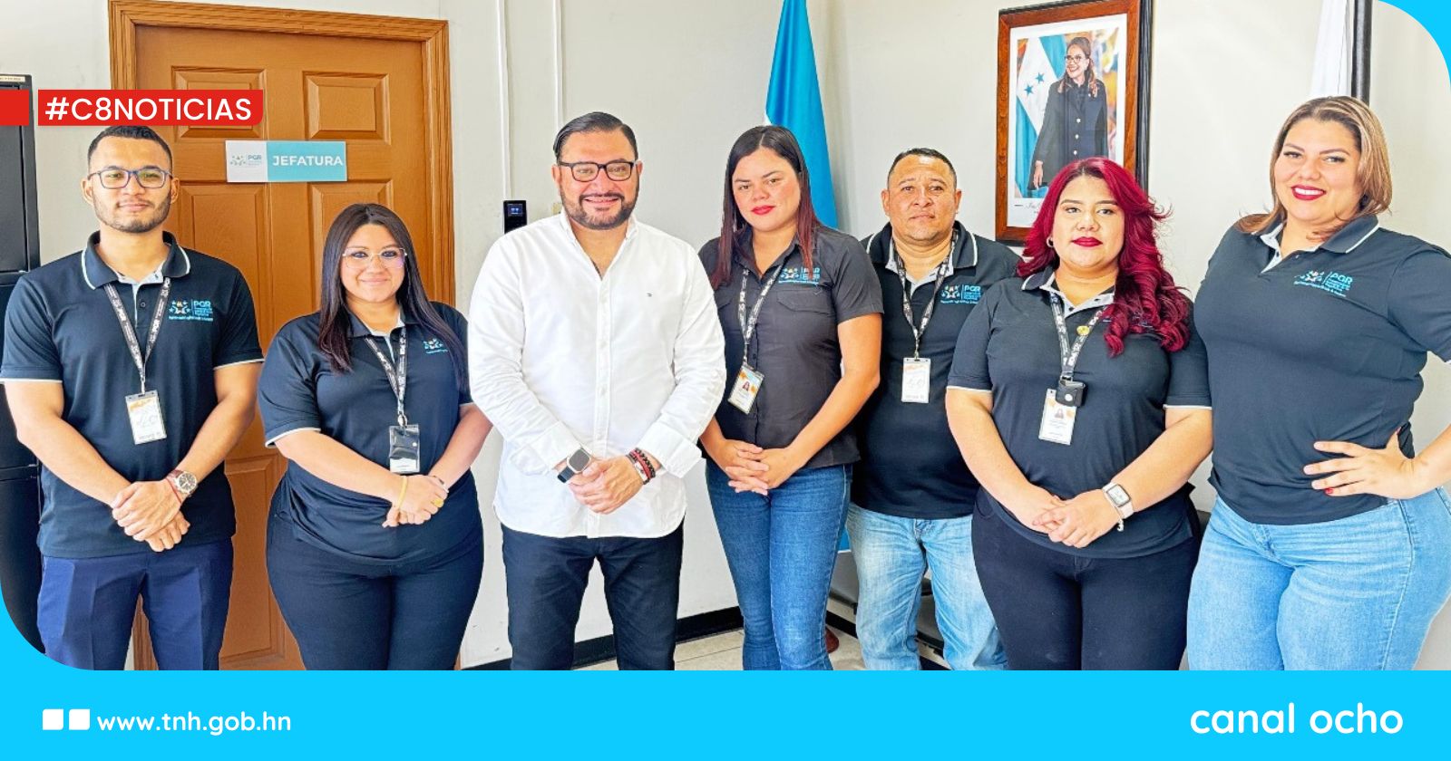 Procurador General refuerza presencia institucional con visita a oficina regional en La Ceiba