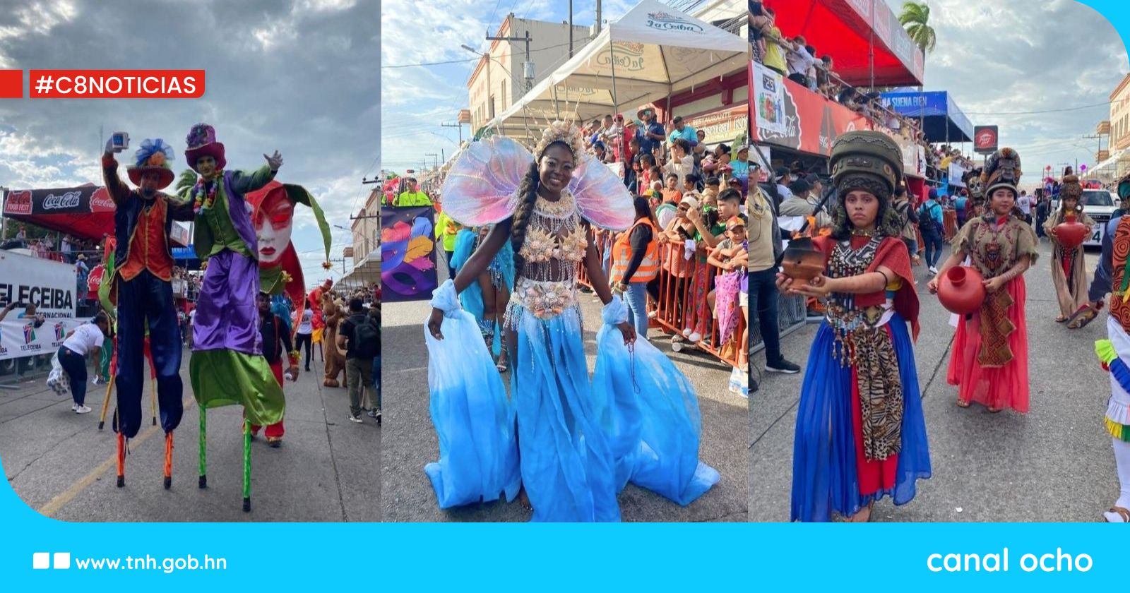 Gran Carnaval Internacional de la Amistad: La Ceiba vive la fiesta del Caribe hondureño