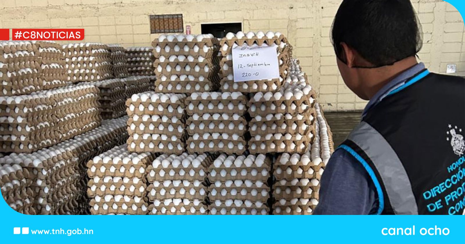 Sancionan a empresas por alza injustificada en el precio del huevo y anuncian operativos