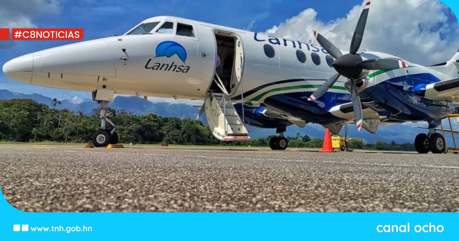 Aeronáutica Civil confirma suspensión de operaciones de LANHSA tras accidente en Roatán