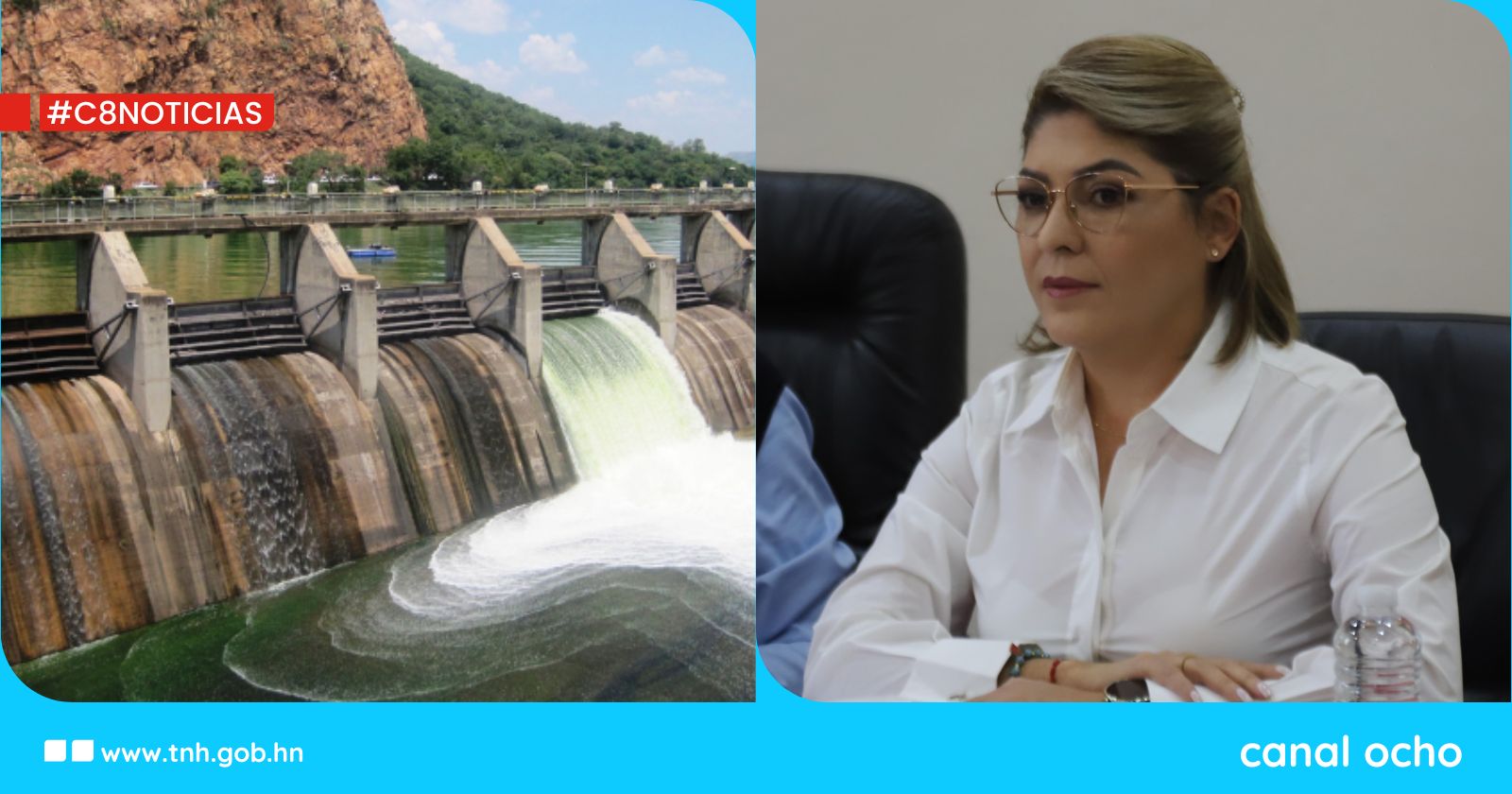 Congresista Luz Angélica Smith respalda construcción de la represa El Tablón en Santa Bárbara
