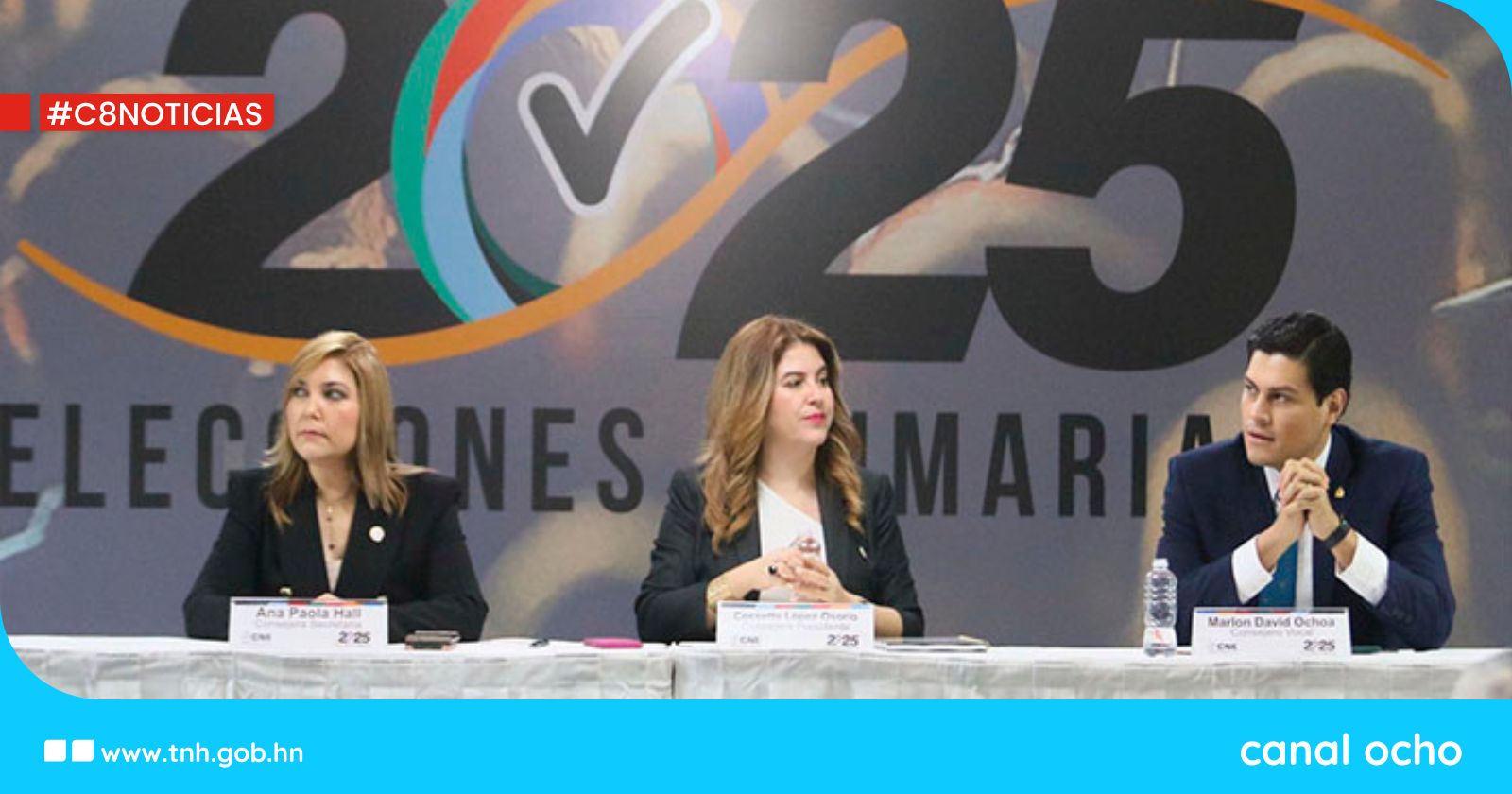 CNE recibe ocho solicitudes de inscripción de partidos políticos que no participaron en las primarias