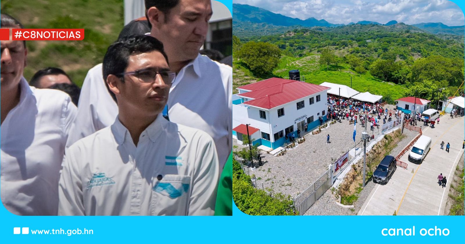Fausto Cálix celebra transformación de la Aduana Mocalempa en Lempira