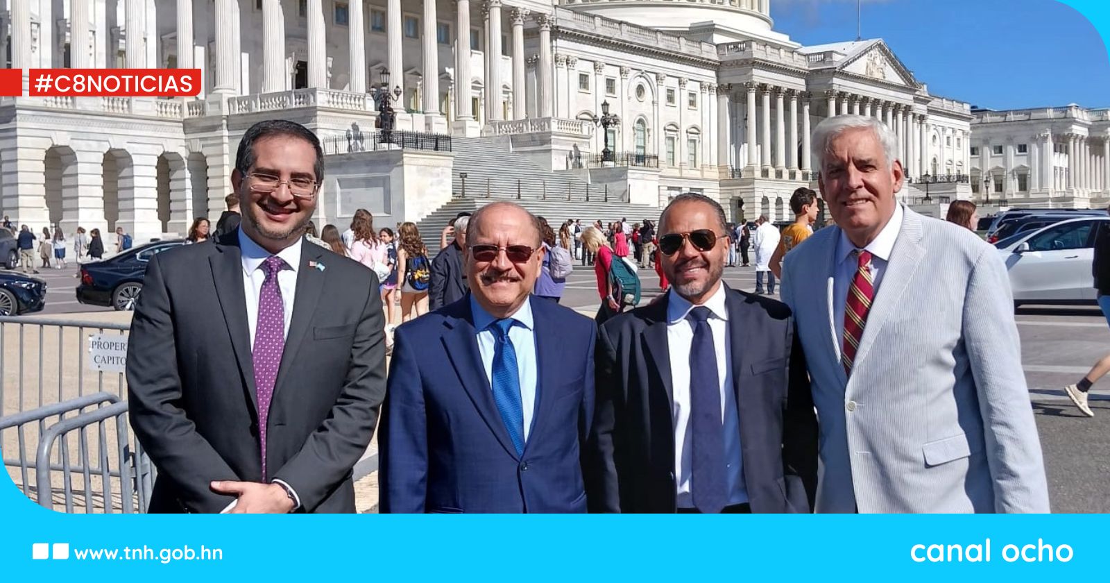 Hugo Noé Pino participa en reunión de parlamentarios centroamericanos en Washington