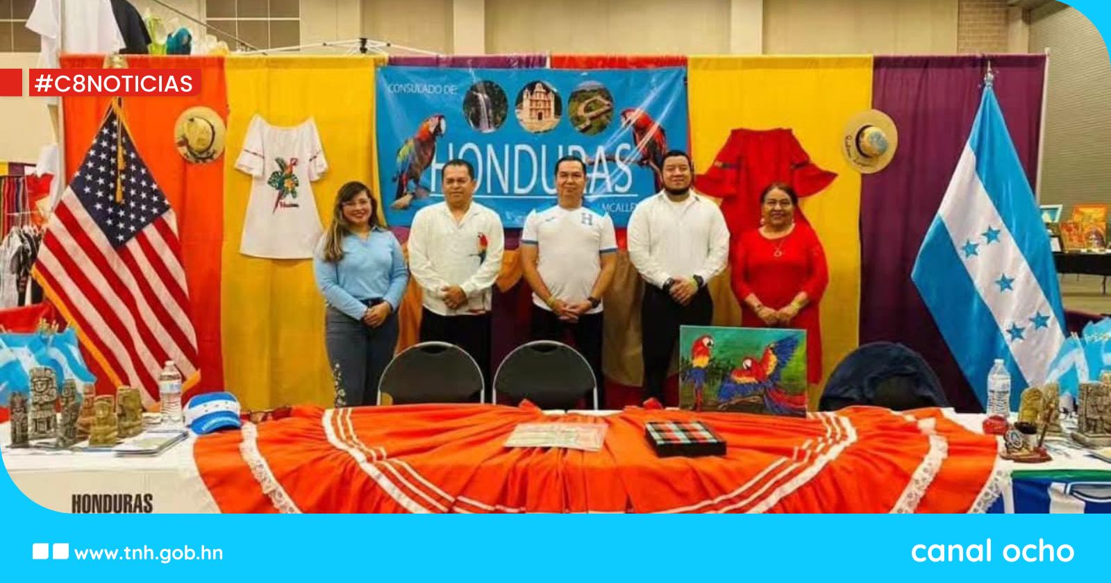 Honduras destaca con su cultura y sabor en evento multicultural en Texas