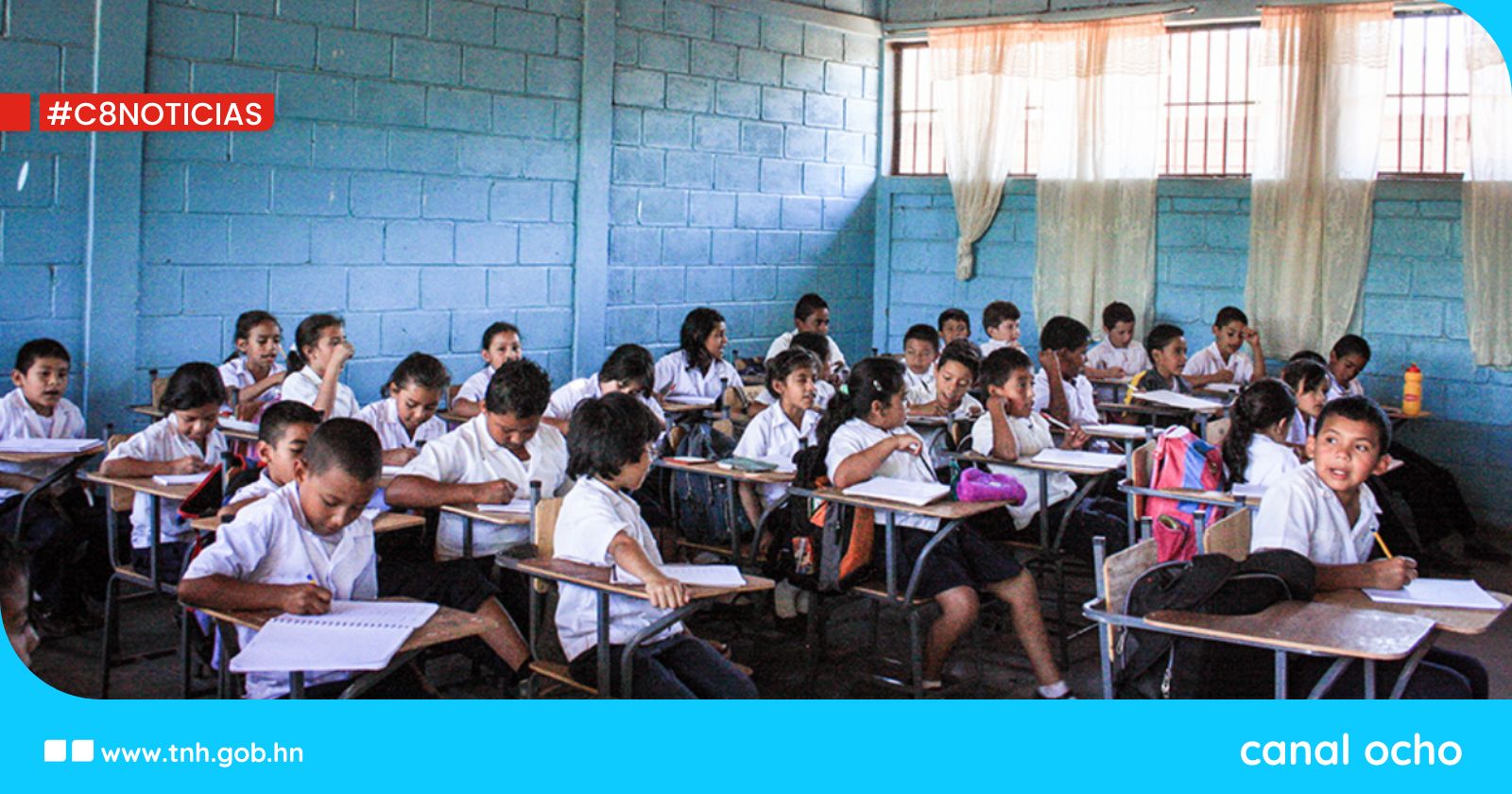 Educación reduce tiempo de clases en Atlántida por intensa ola de calor