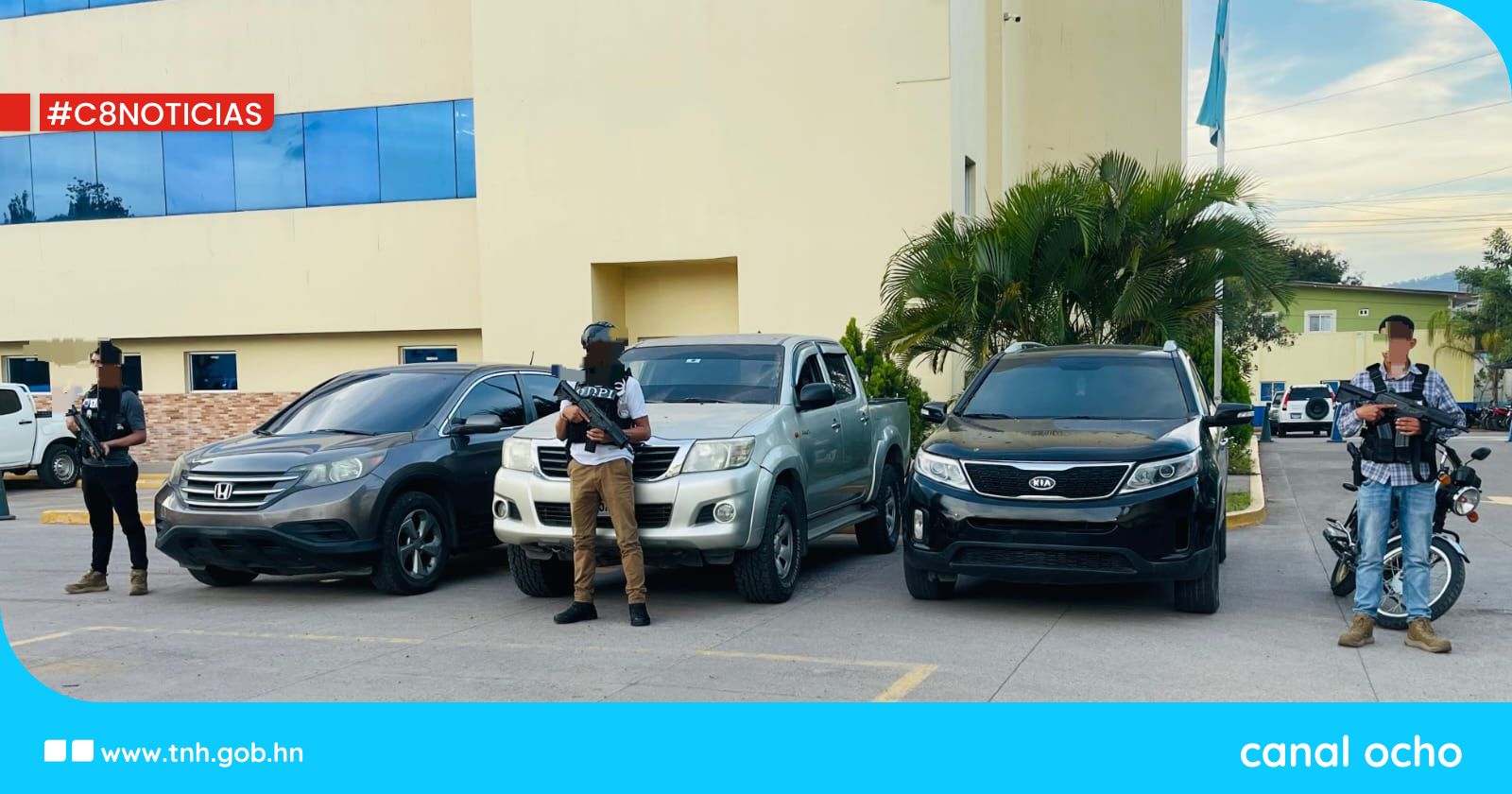 DPI recupera cuatro vehículos con reportes de robo en la capital