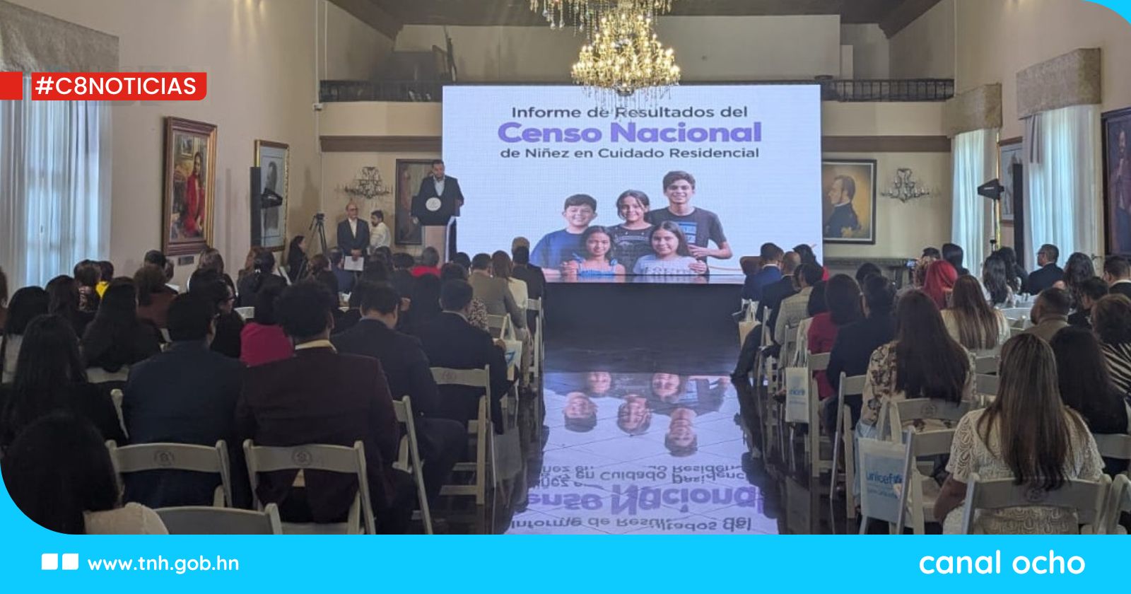 SENAF, INE y UNICEF presentan resultados del Censo Nacional de la Niñez en Cuidado Residencial