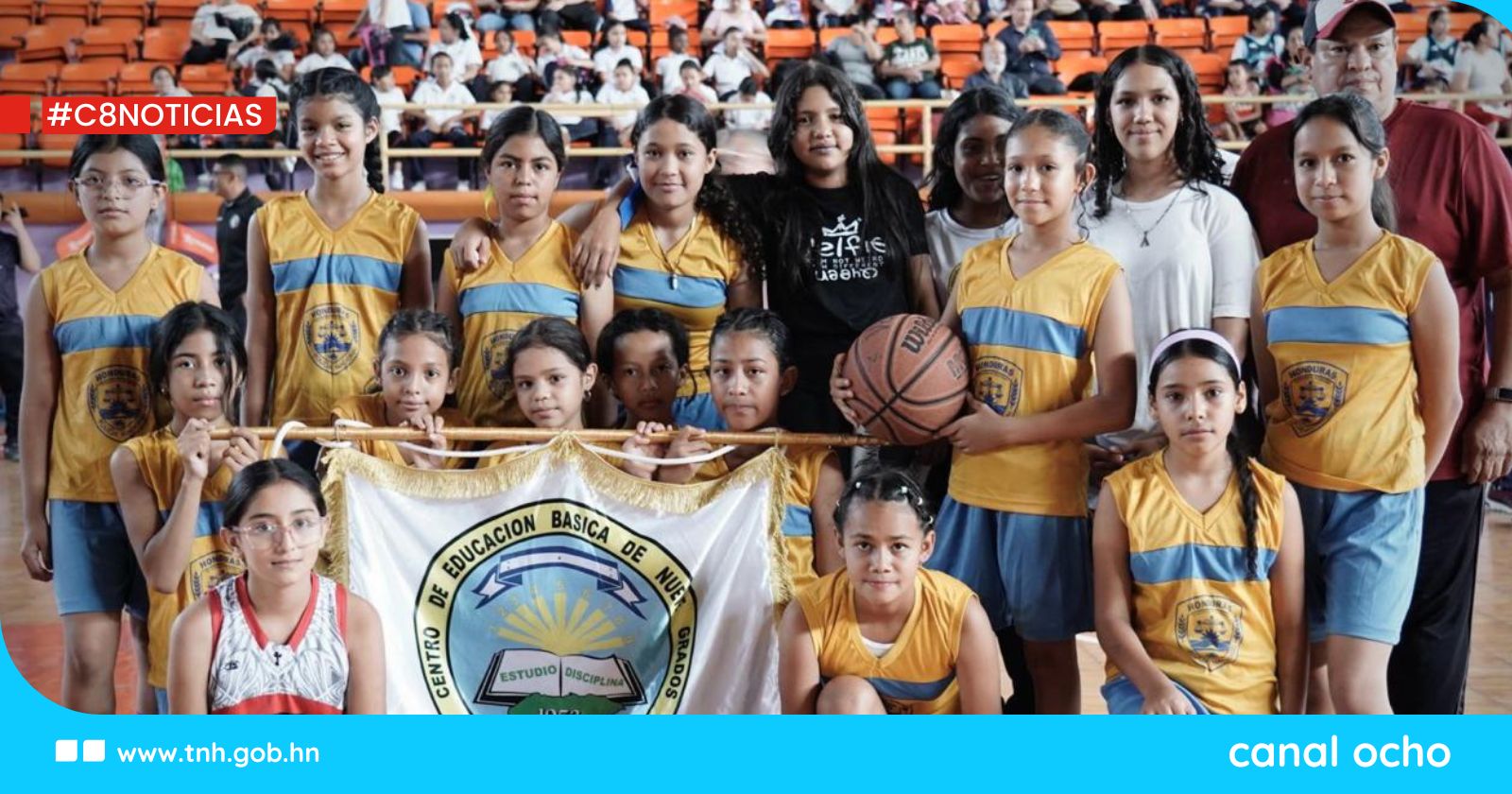 Educación inaugura Liga de Baloncesto Escolar Femenino