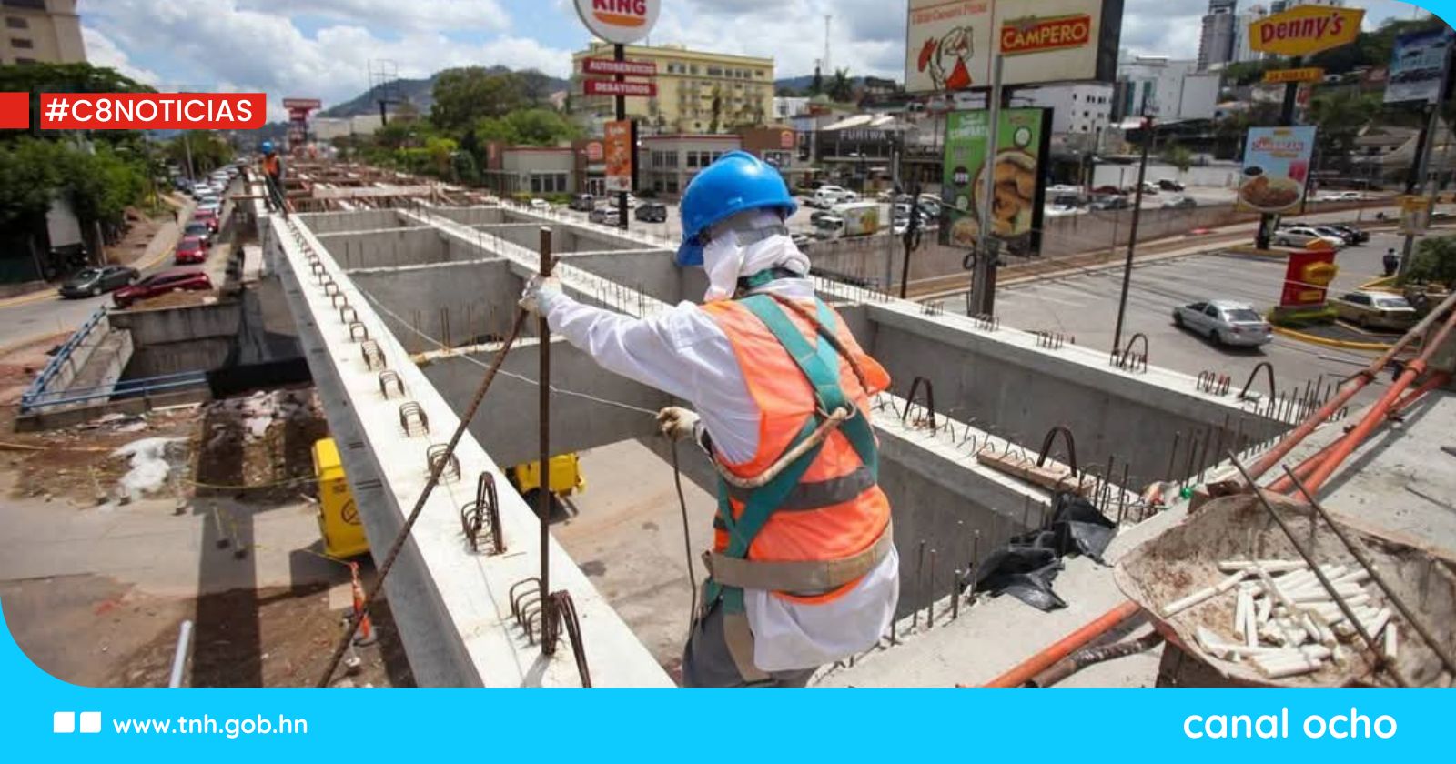 AMDC: paso elevado en bulevar Juan Pablo II aliviará tráfico vial de más de 15 mil vehículos diarios