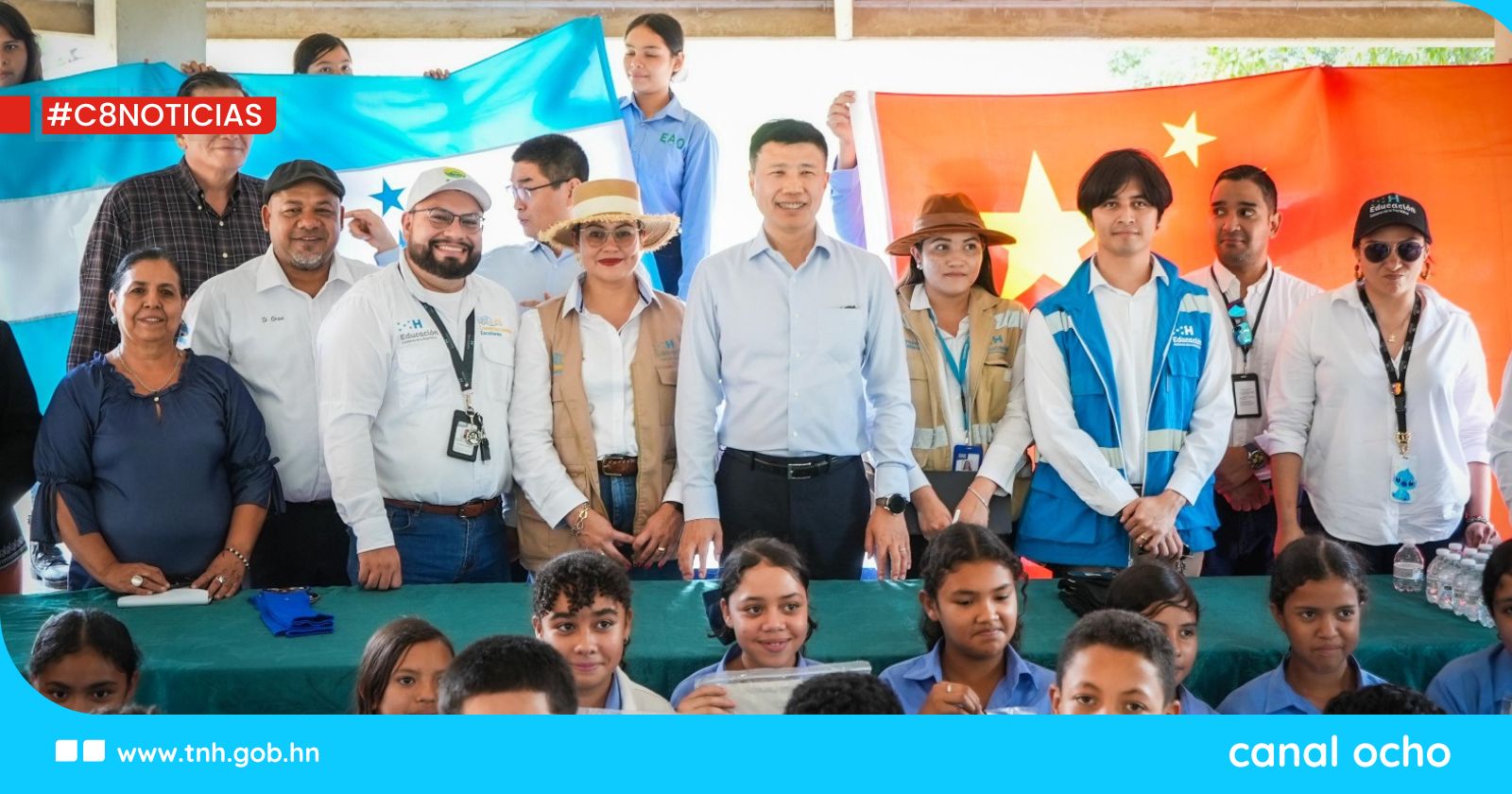 Realizan millonaria donación a Escuela Agrícola en El Paraíso