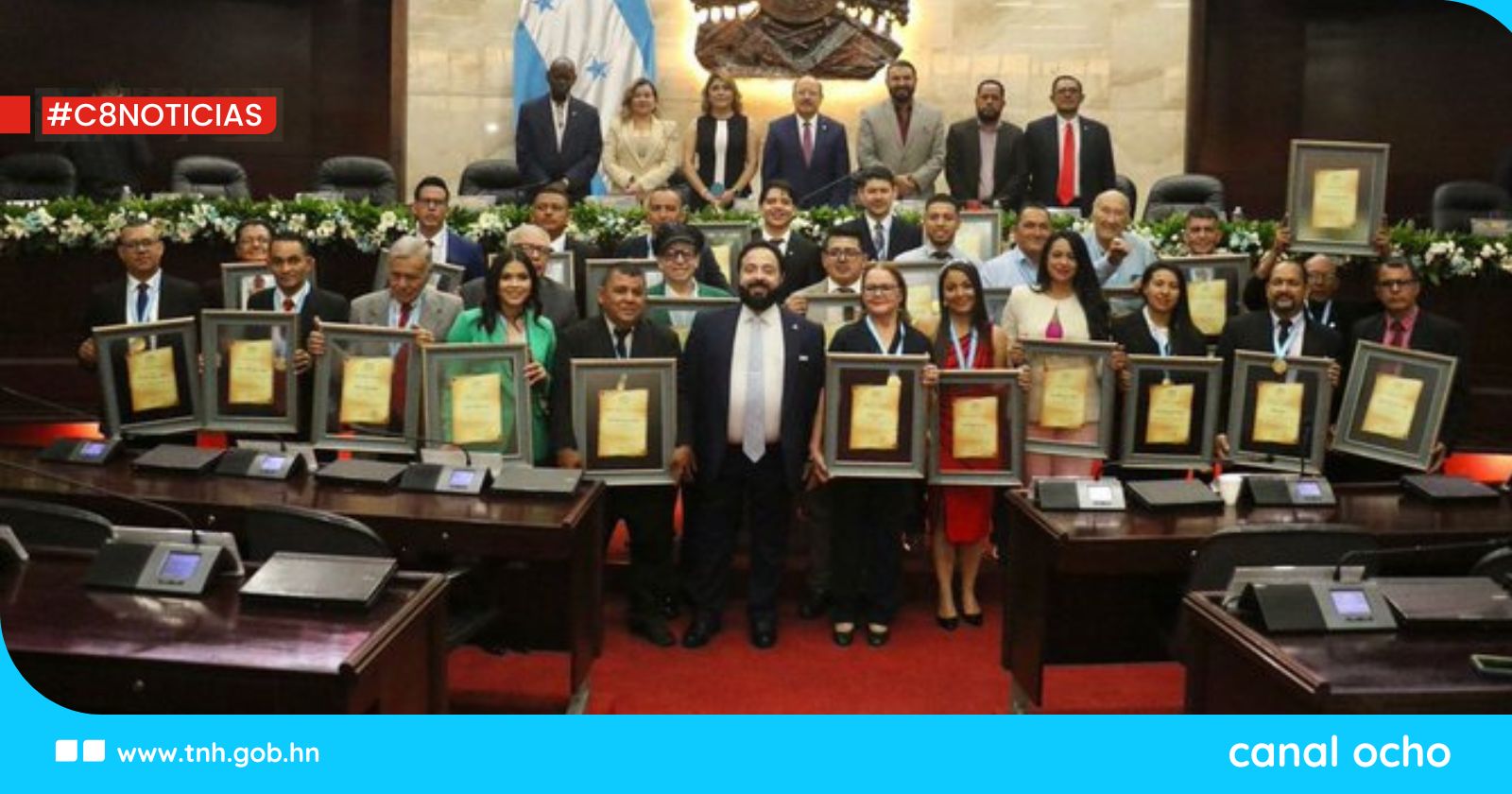 Congreso Nacional honra a la prensa con los Premios Periodísticos Parlamentarios 2025