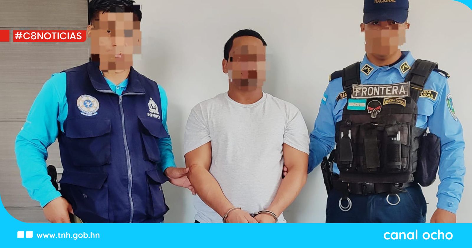 Policías Fronterizos localizan y capturan a retornado desde EE. UU.