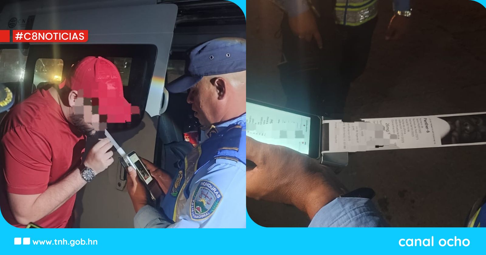 DNVT sanciona a más de 70 conductores alcoholizados en San Pedro Sula