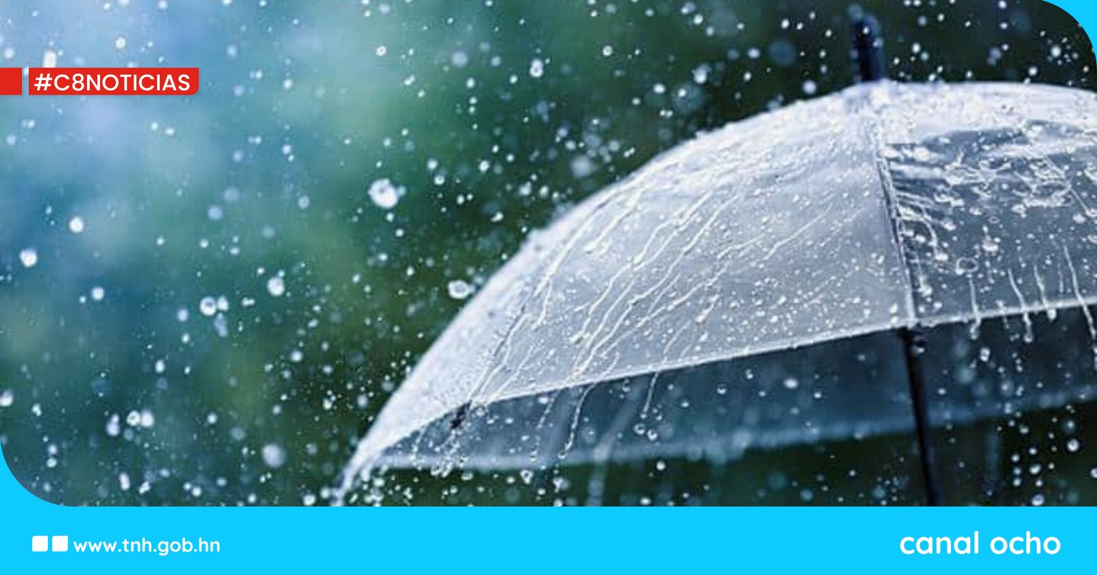 Cenaos pronostica lluvias este domingo en varias regiones de Honduras