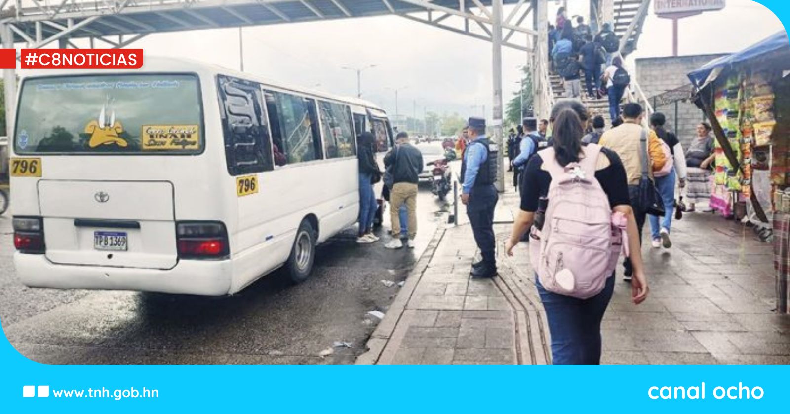 Capturan a cuatro presuntos asaltantes en cercanías de la UNAH y en unidades de transporte