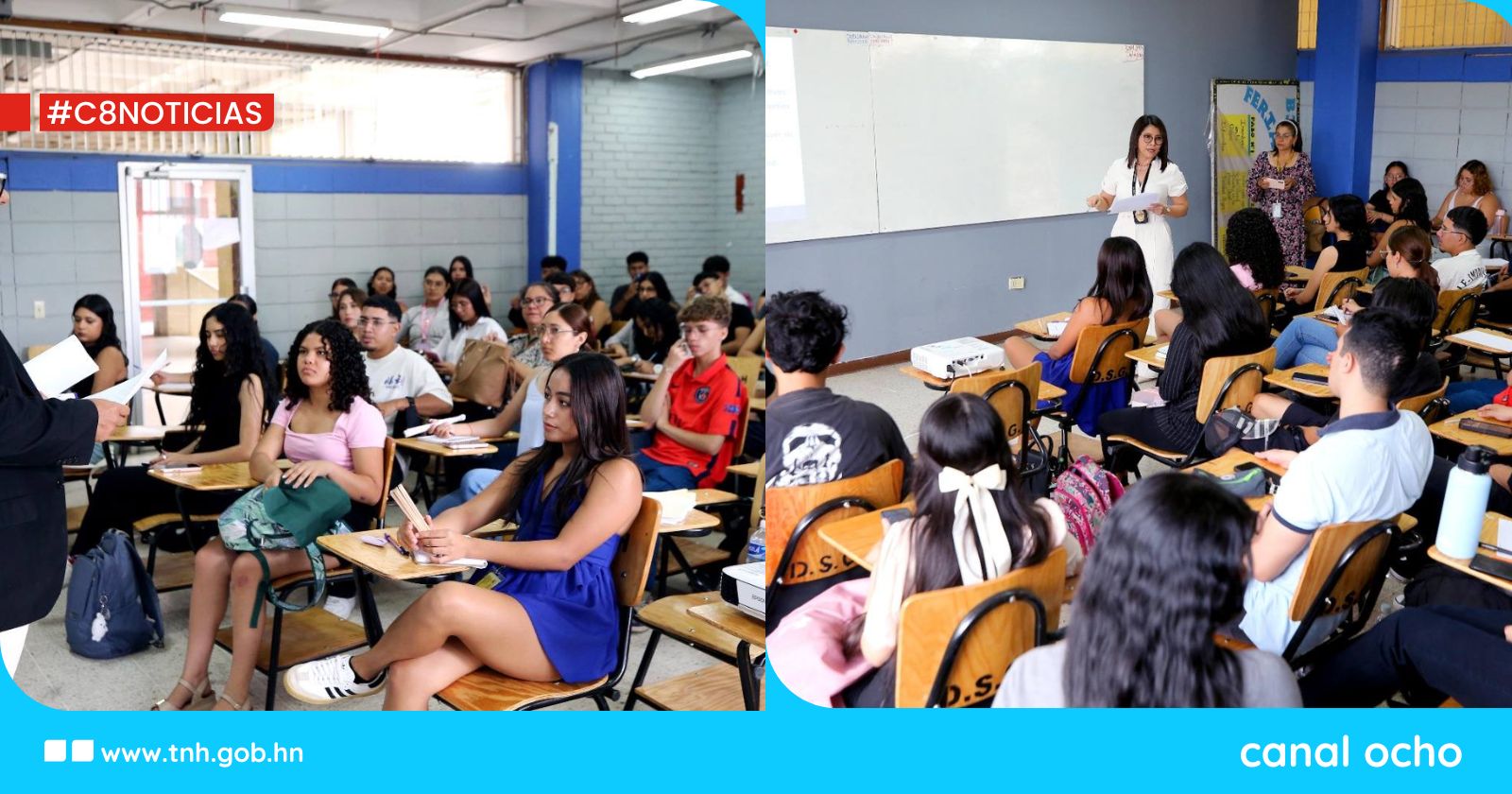 Estudiantes de periodismo de la UNAH se capacitan en libertad de expresión
