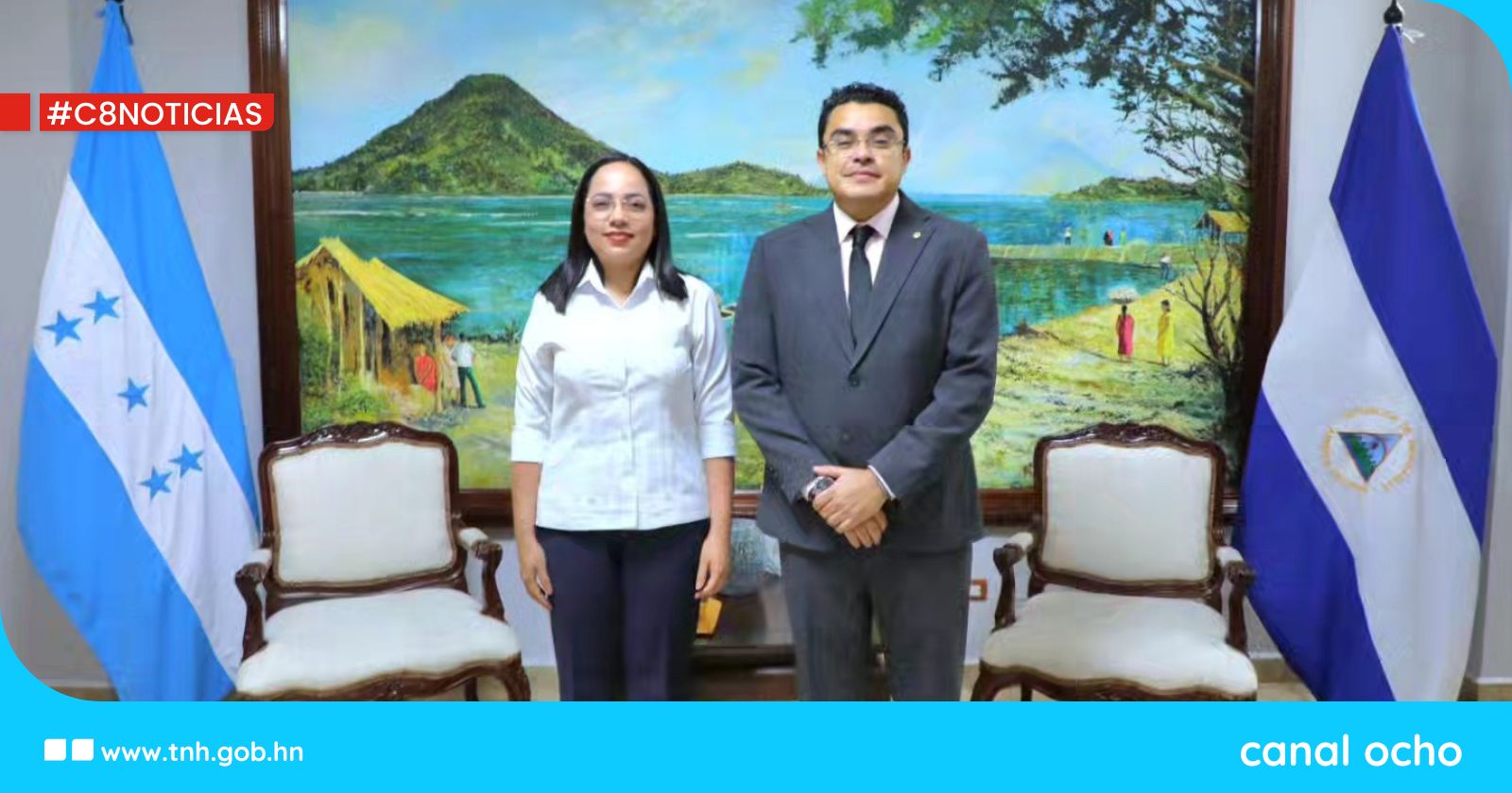 Honduras y Nicaragua afianzan relaciones bilaterales