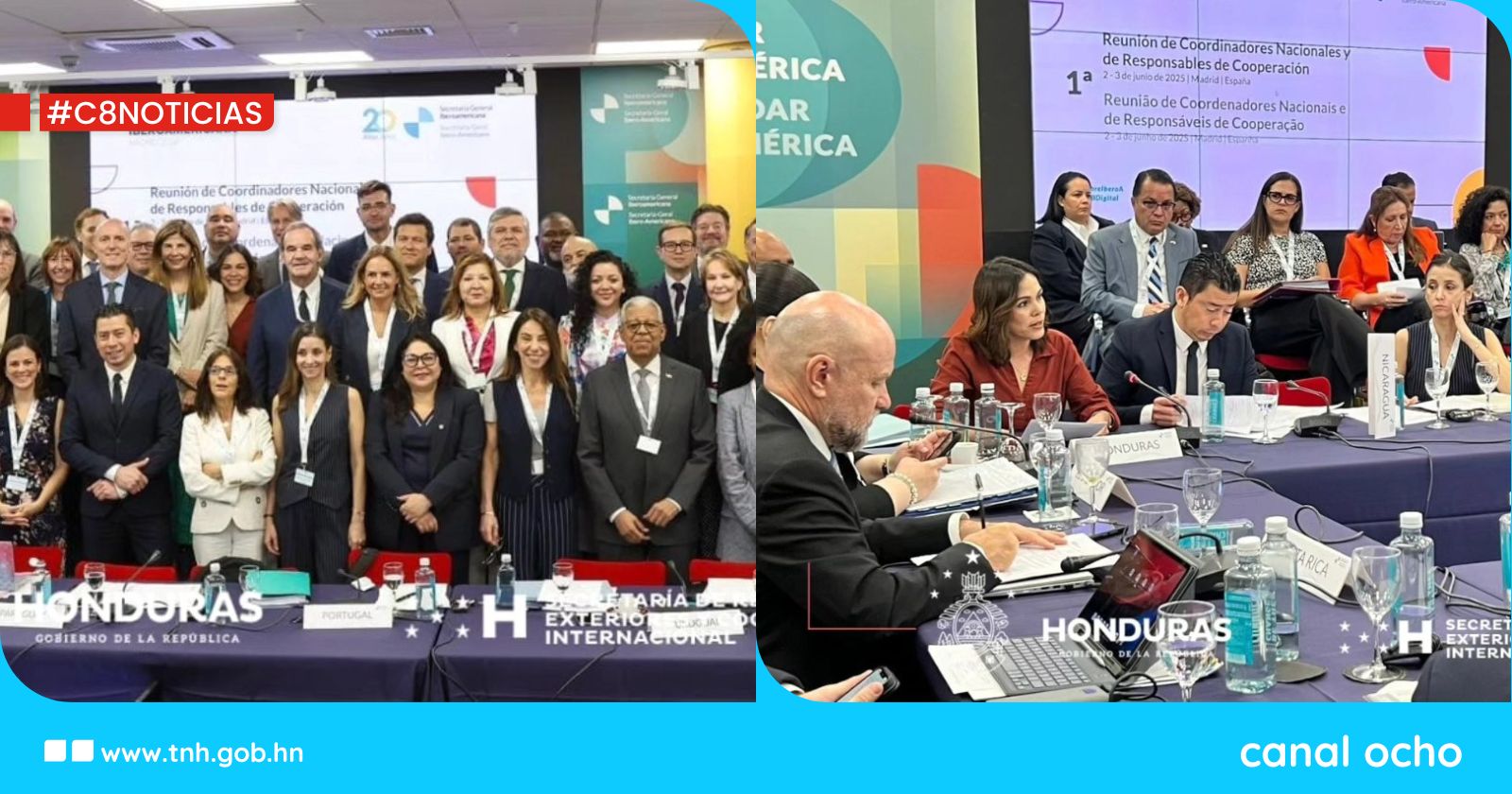 Honduras participa en la I Reunión de Coordinadores y Responsables de Cooperación de la SEGIB