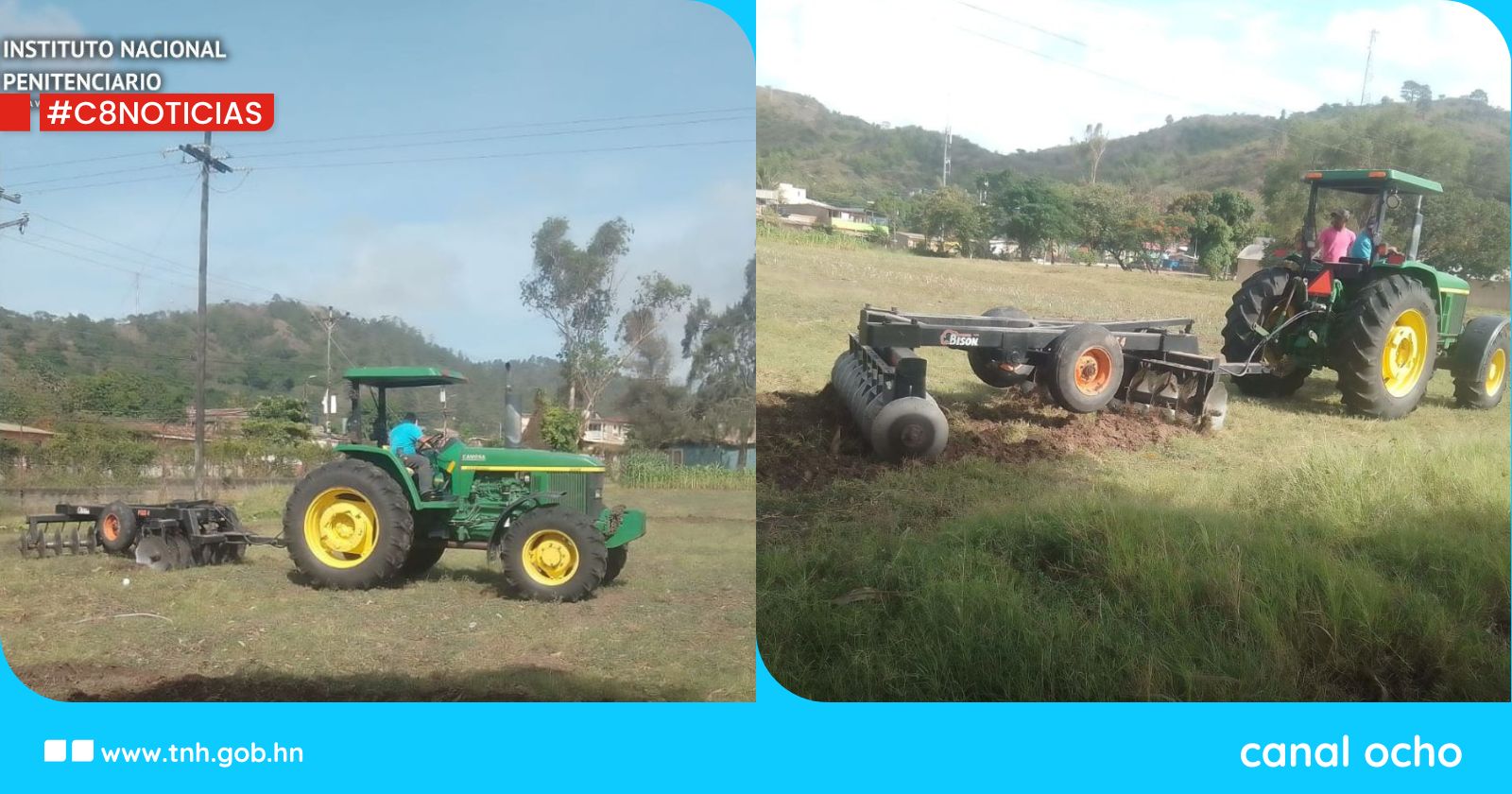 Privados de libertad en Danlí sembrarán frutas, vegetales y hortalizas