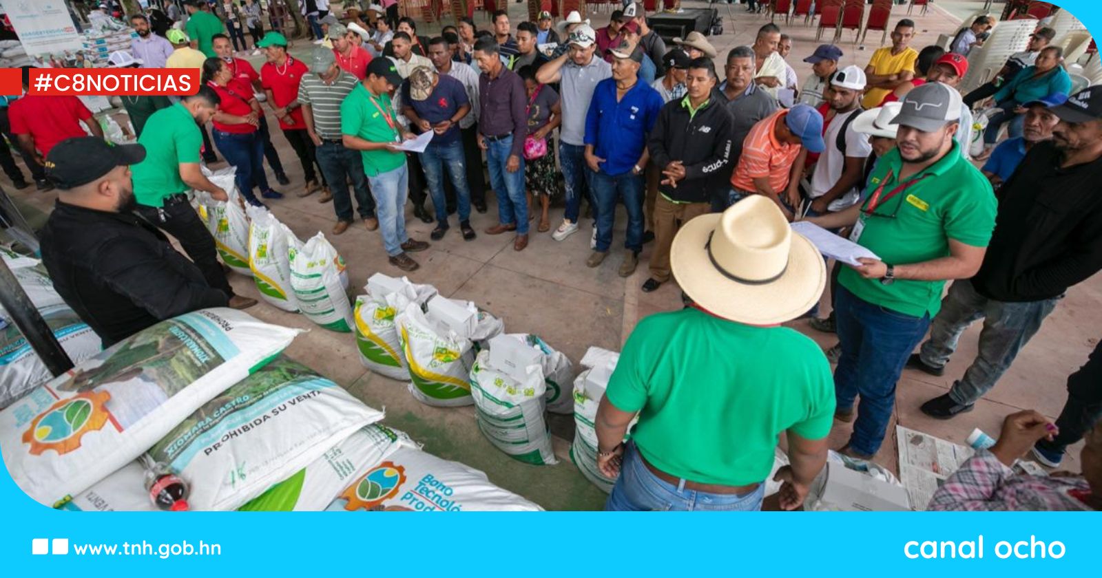 Más 650 mil pequeños productores serán beneficiados con insumos agrícolas del BTP