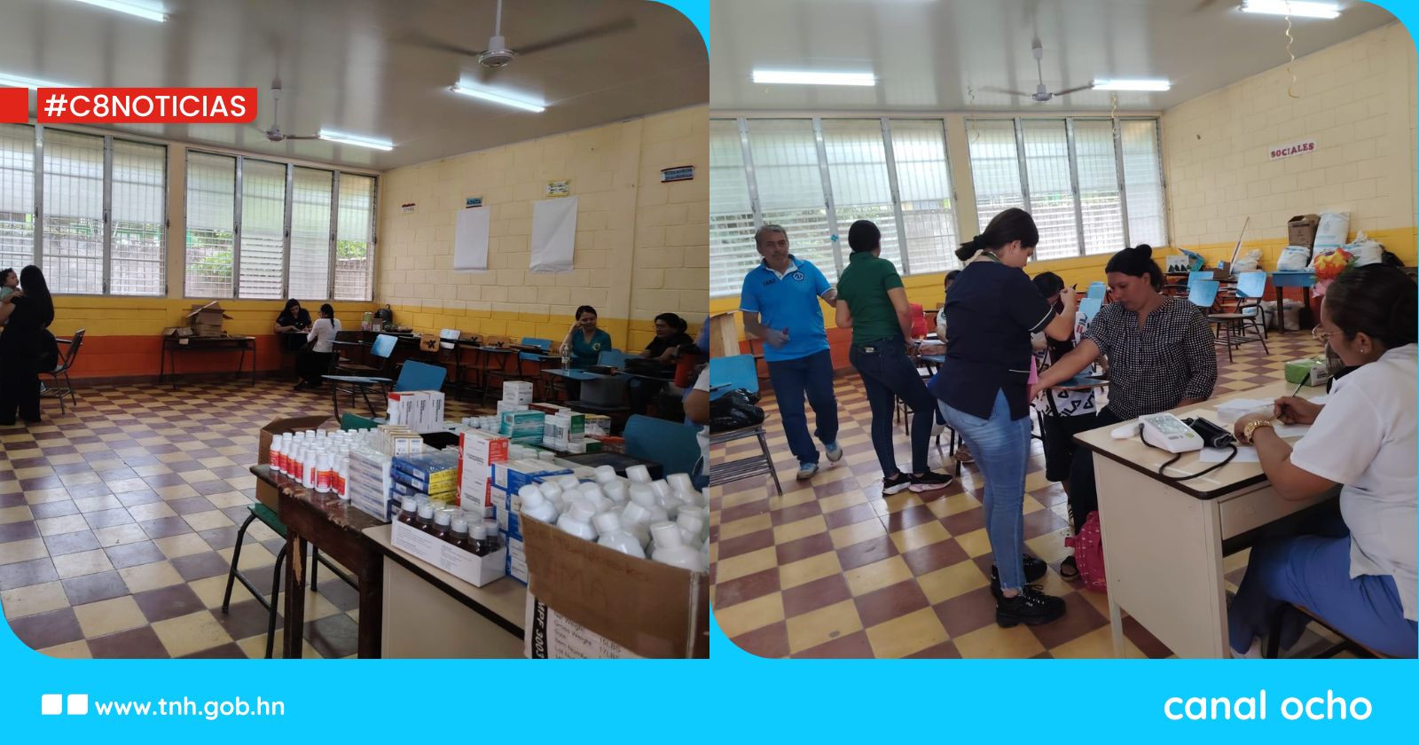 Secretaría de Seguridad realiza brigada médica en Santa Bárbara