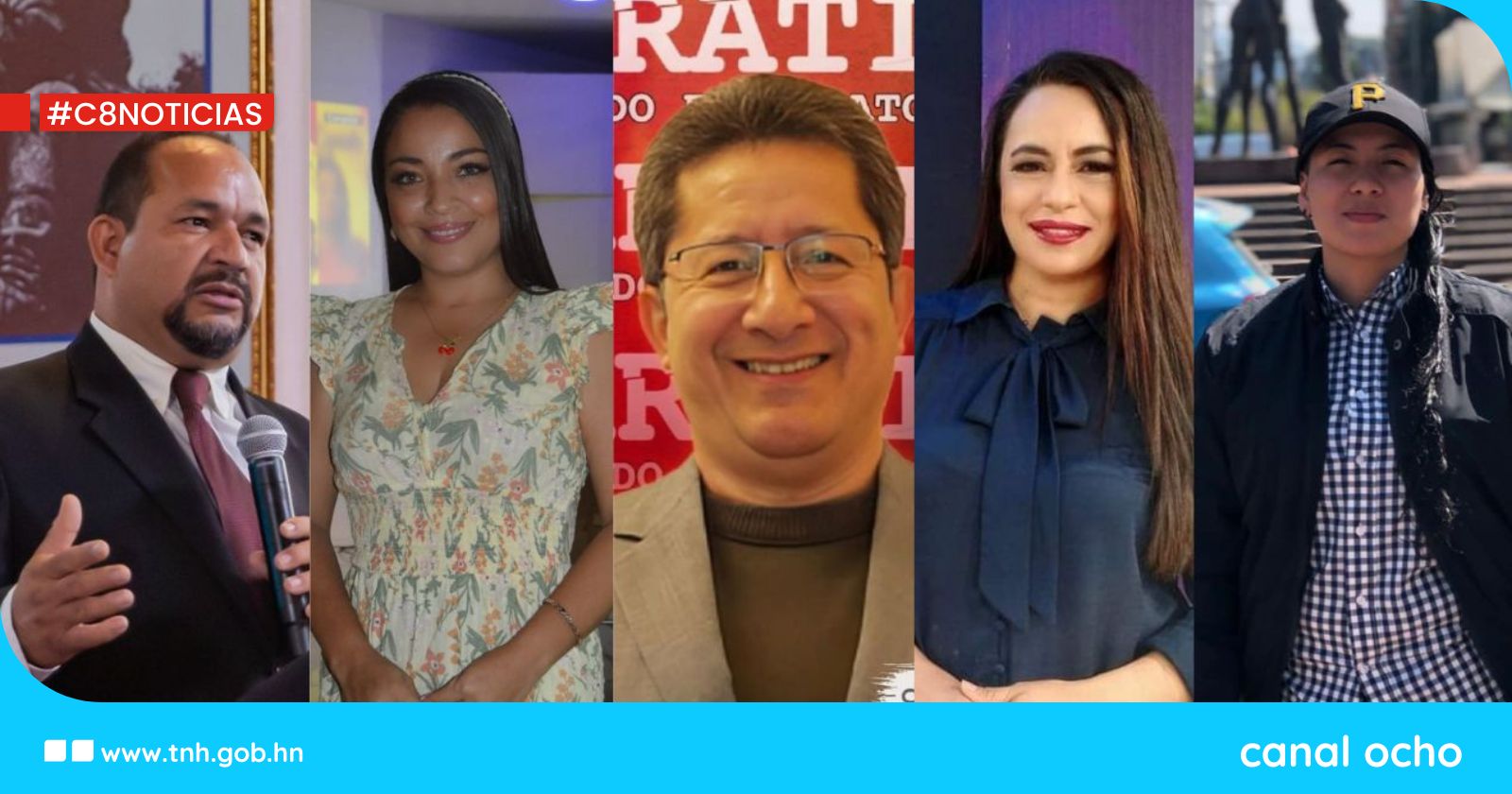 Congreso Nacional reconoce a periodistas hondureños, entre ellos, a cinco de Canal 8