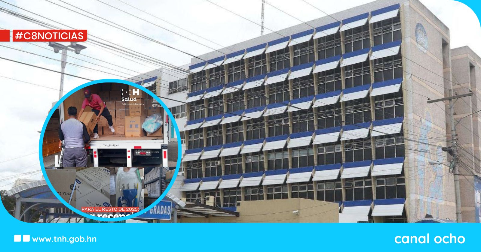 Hospital Escuela recibe L46 millones en material quirúrgico