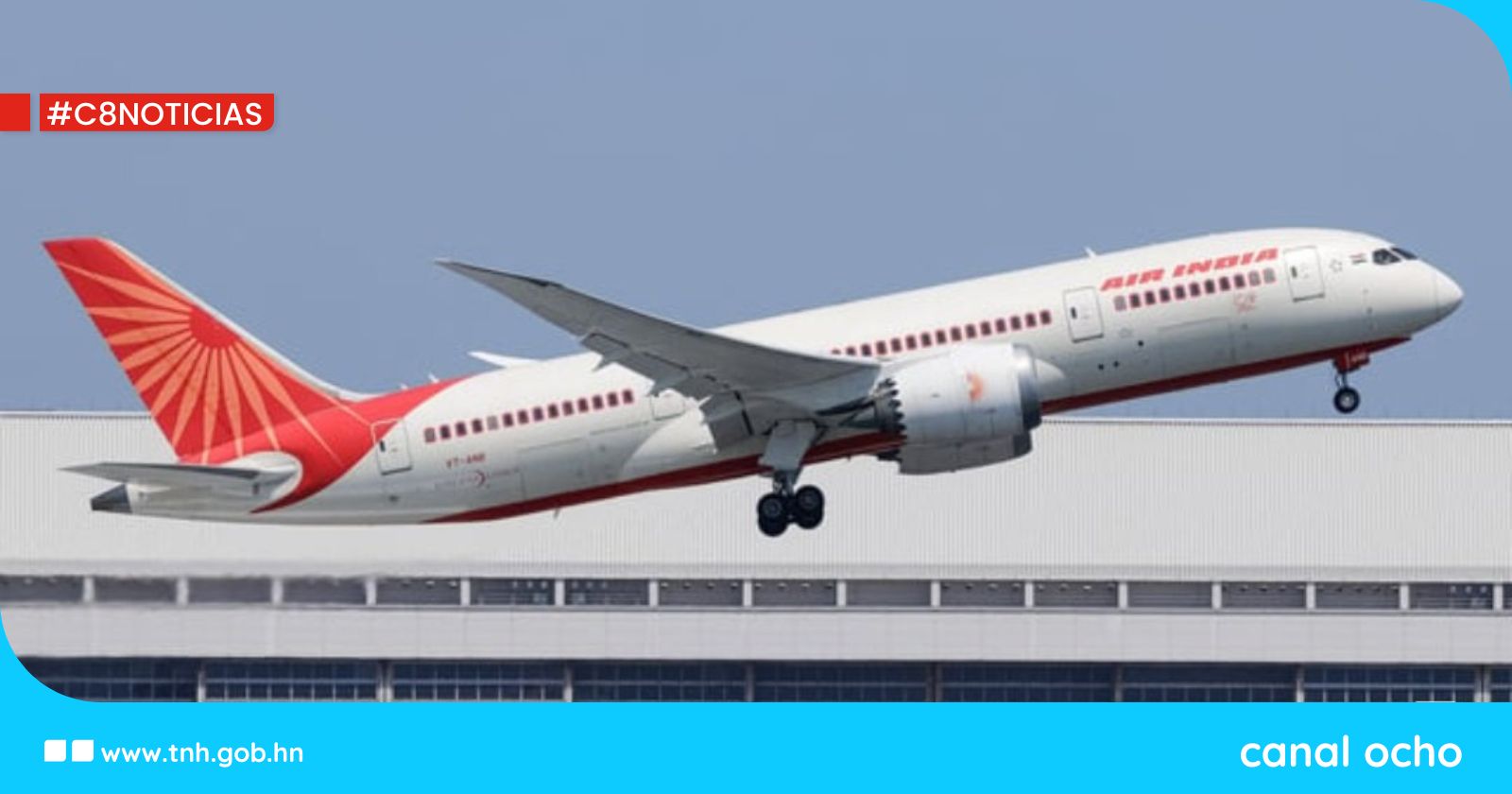 Un avión con más de 240 personas a bordo se estrella en la India