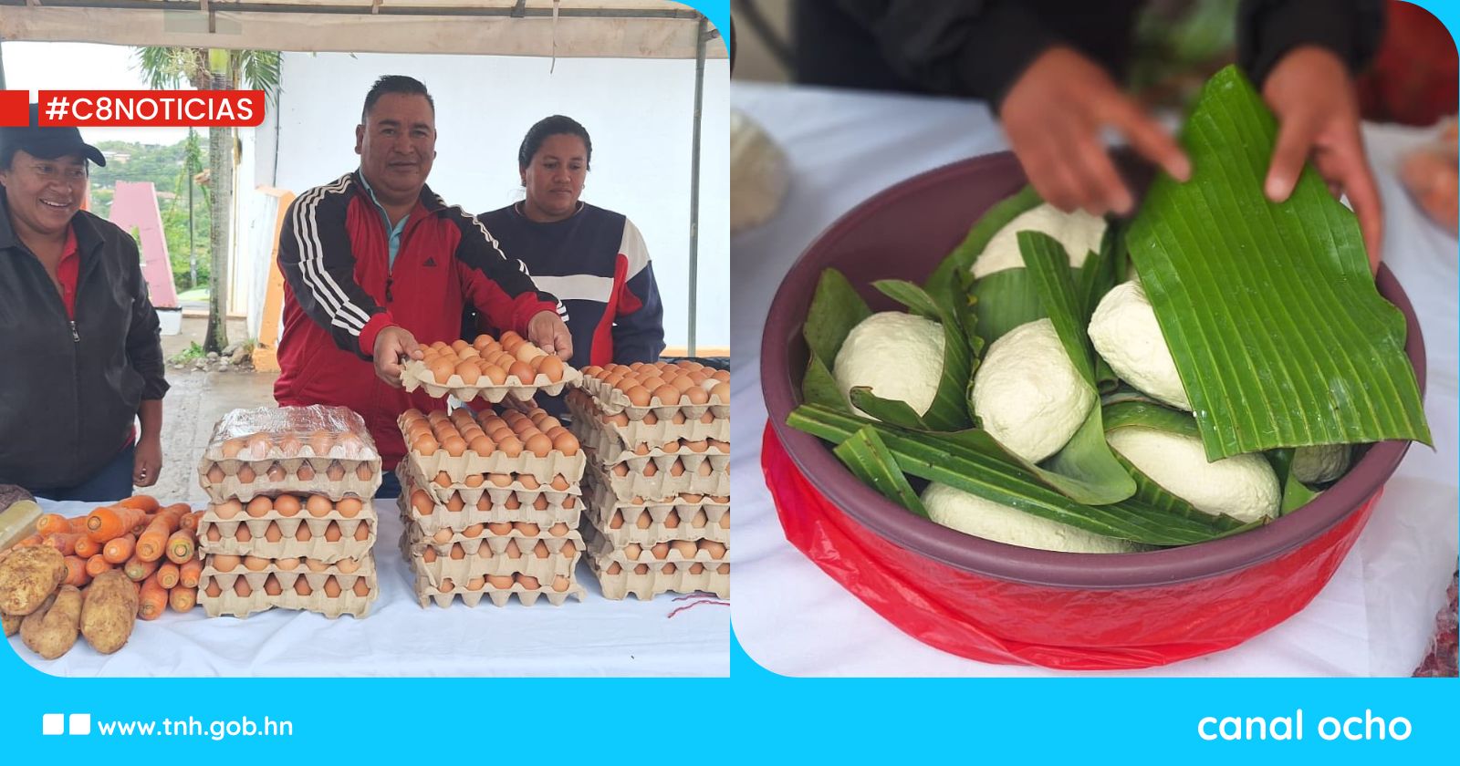 Productores de Francisco Morazán participan en FeriSAG Municipal Santa Ana